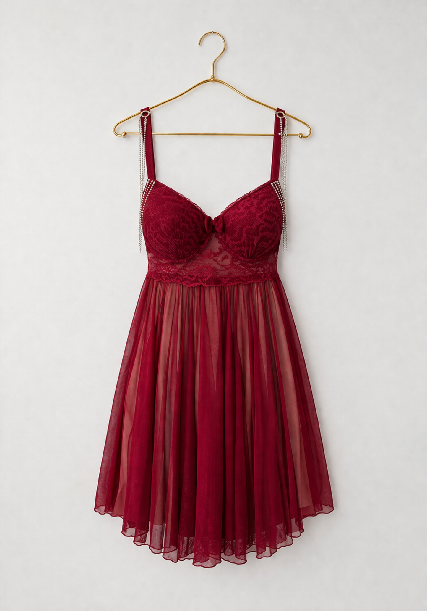 Toulle Babydoll Padded Cups
