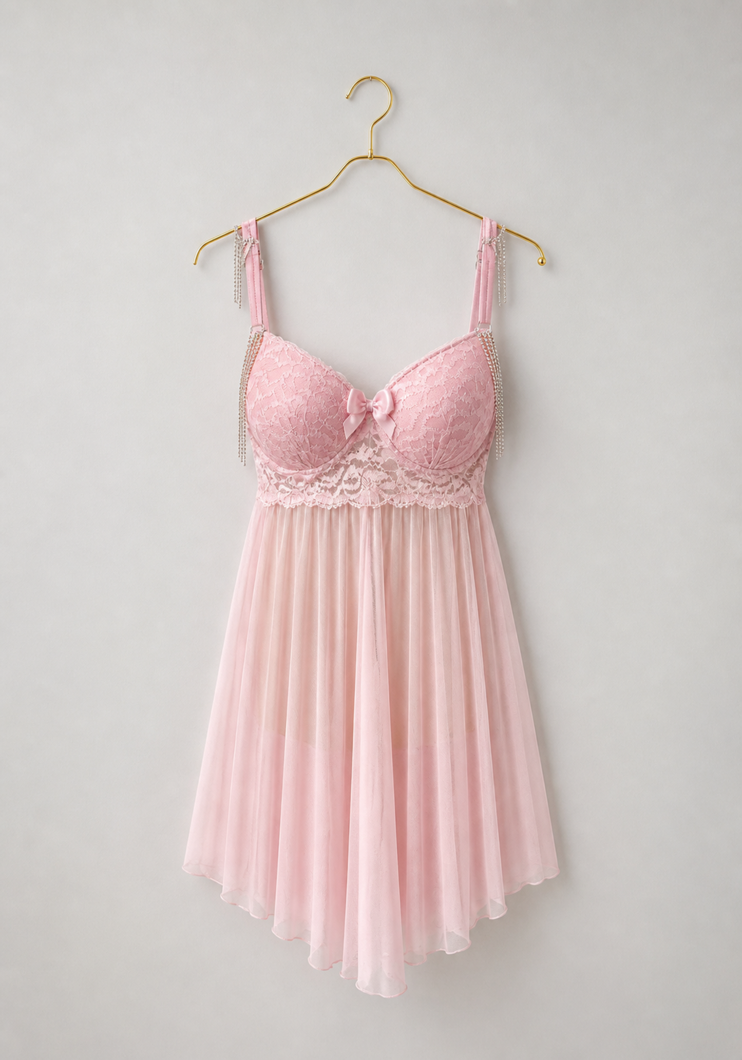 Toulle Babydoll Padded Cups