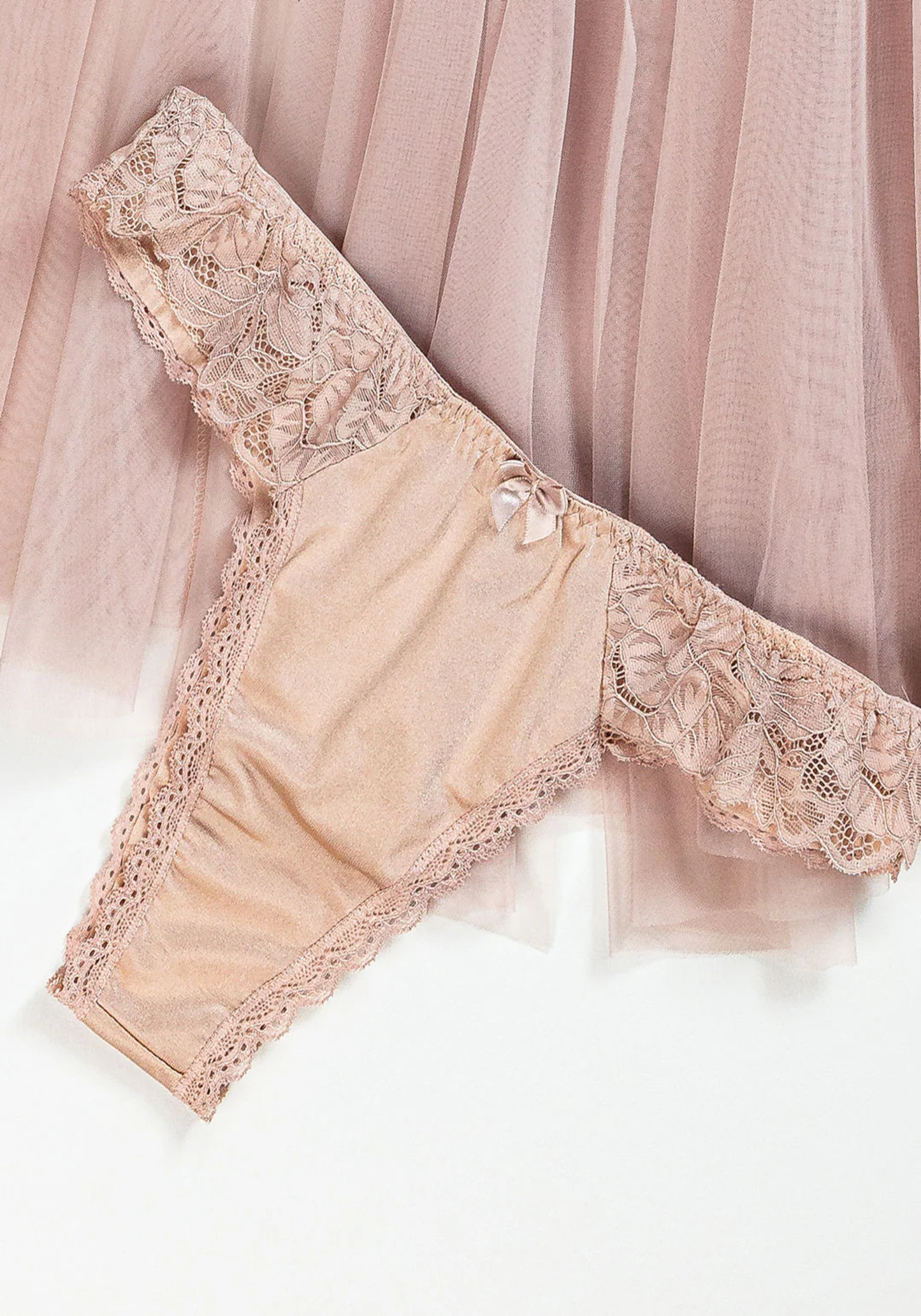 Lingerie Babydoll: Ruffle Strap Dantel Padded Cup Bustier Schiffon Babydoll With Satin Lace Panty