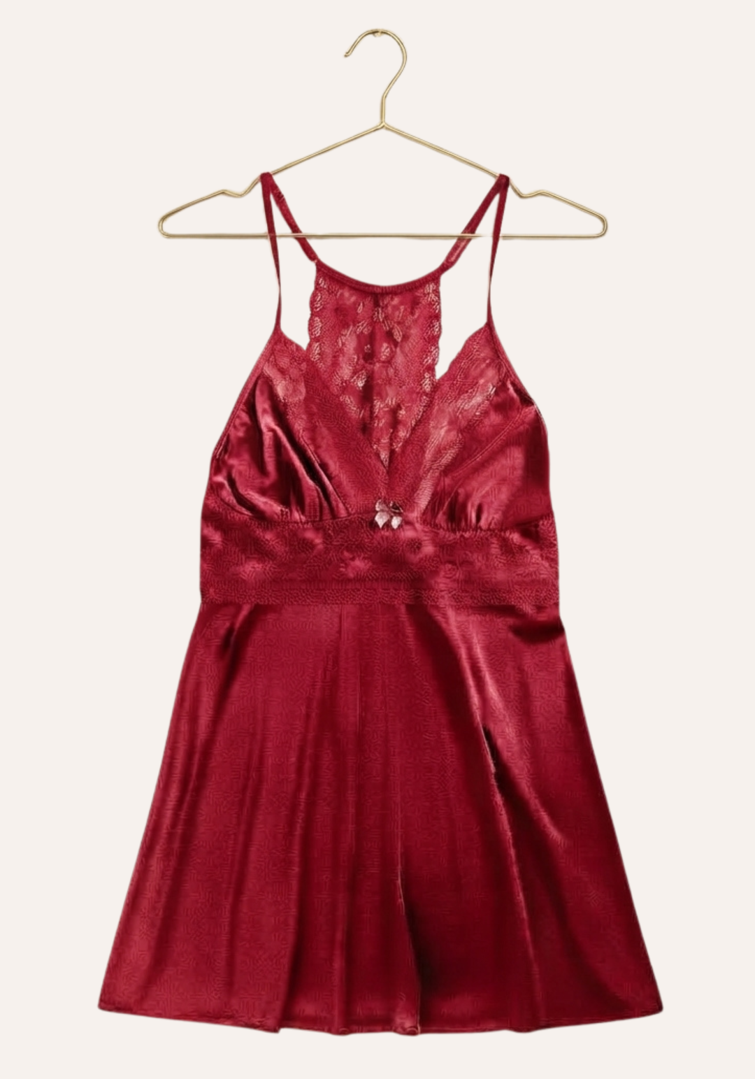 Satin Shoulder Strap Slip