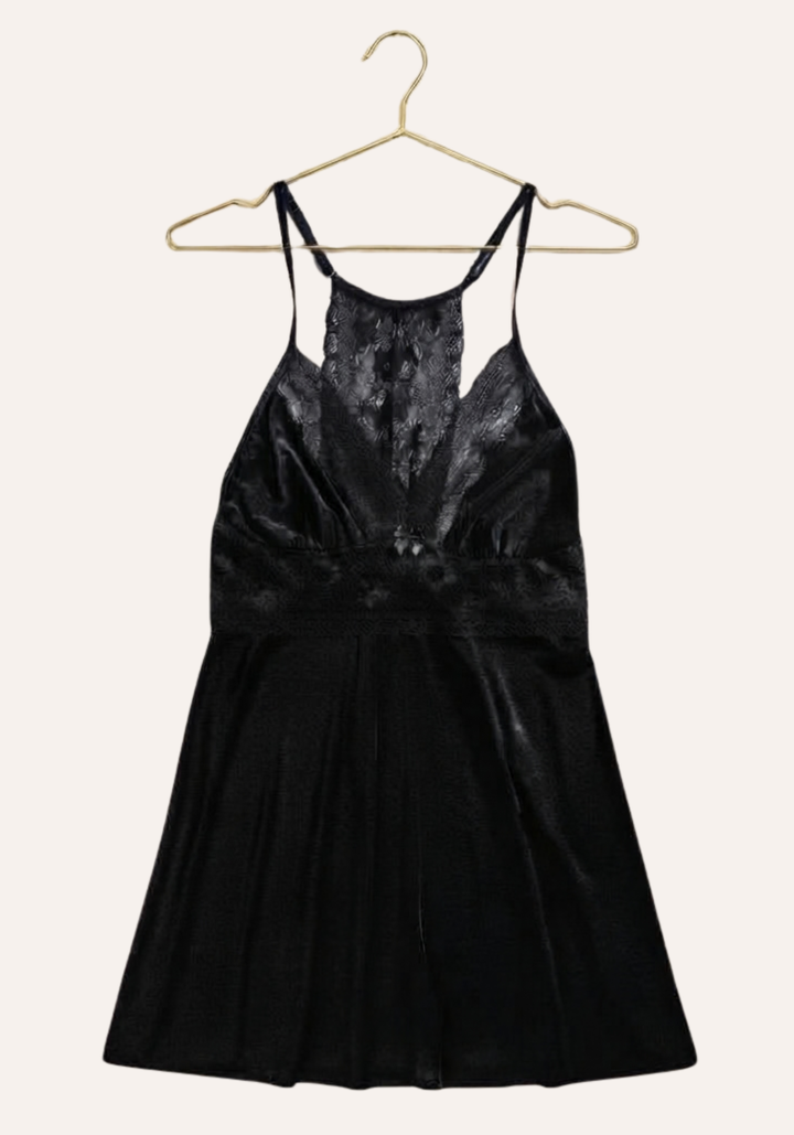 Satin Shoulder Strap Slip