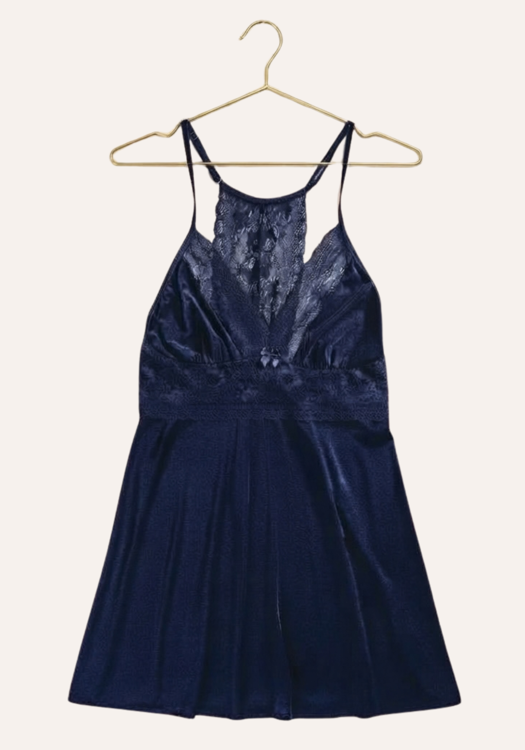 Satin Shoulder Strap Slip