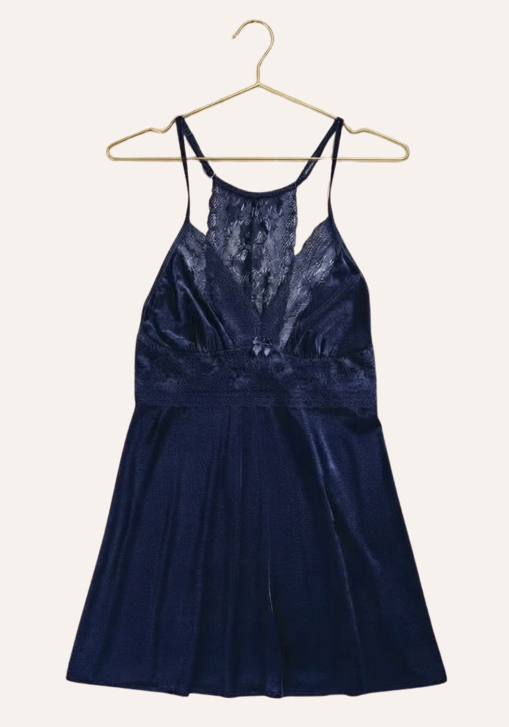 Satin Shoulder Strap Slip