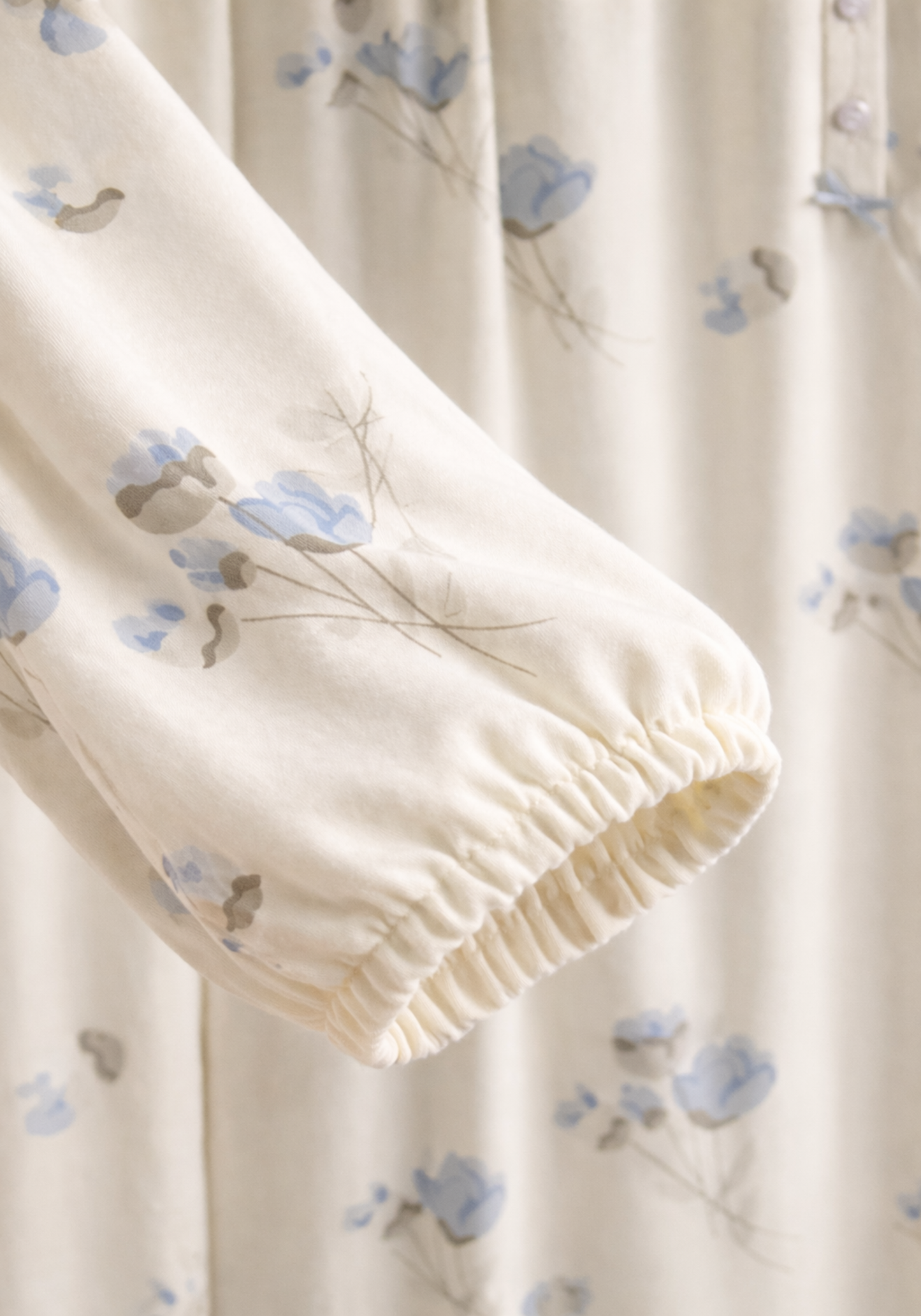 Interlock Long Sleeves Long Gown