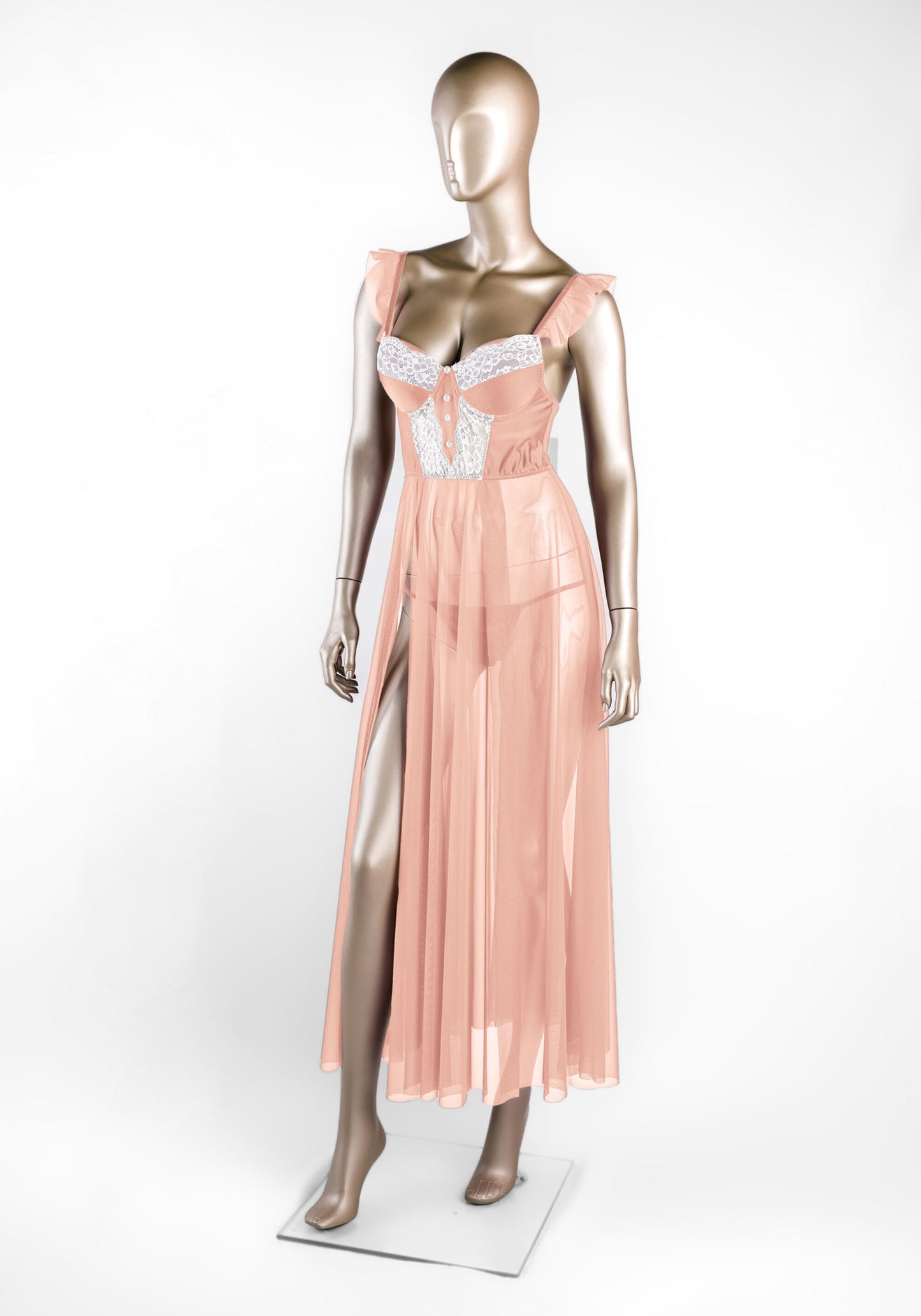 قميص نوم طويل من LNGR