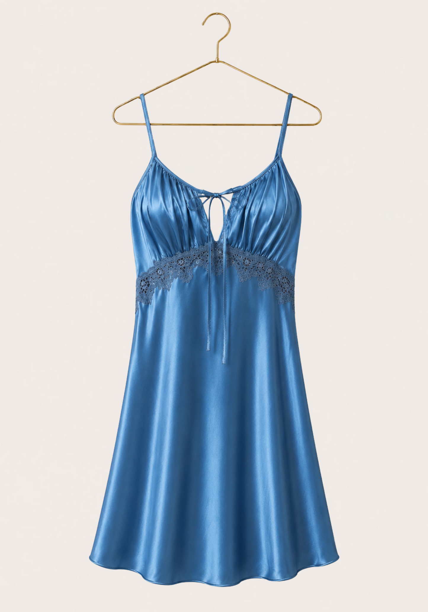 Satin Babydoll Padded Cups