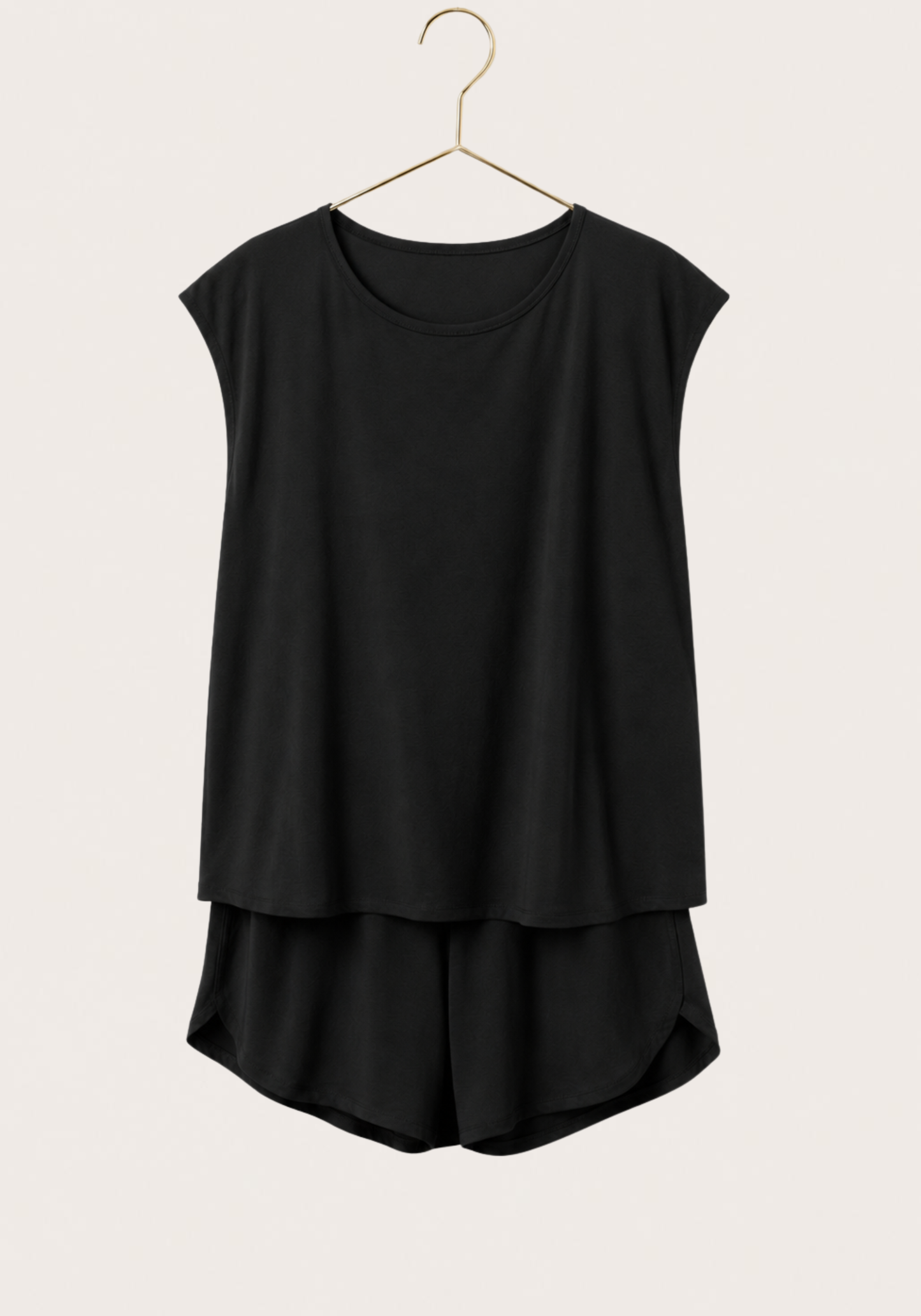 Viscose Lycra Short Sleeve Top And Short Set