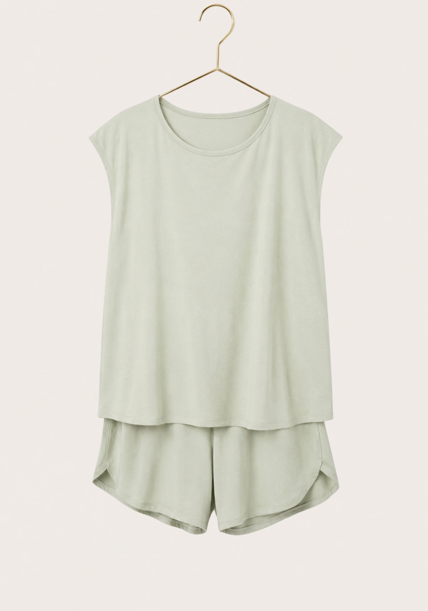 Viscose Lycra Short Sleeve Top And Short Set