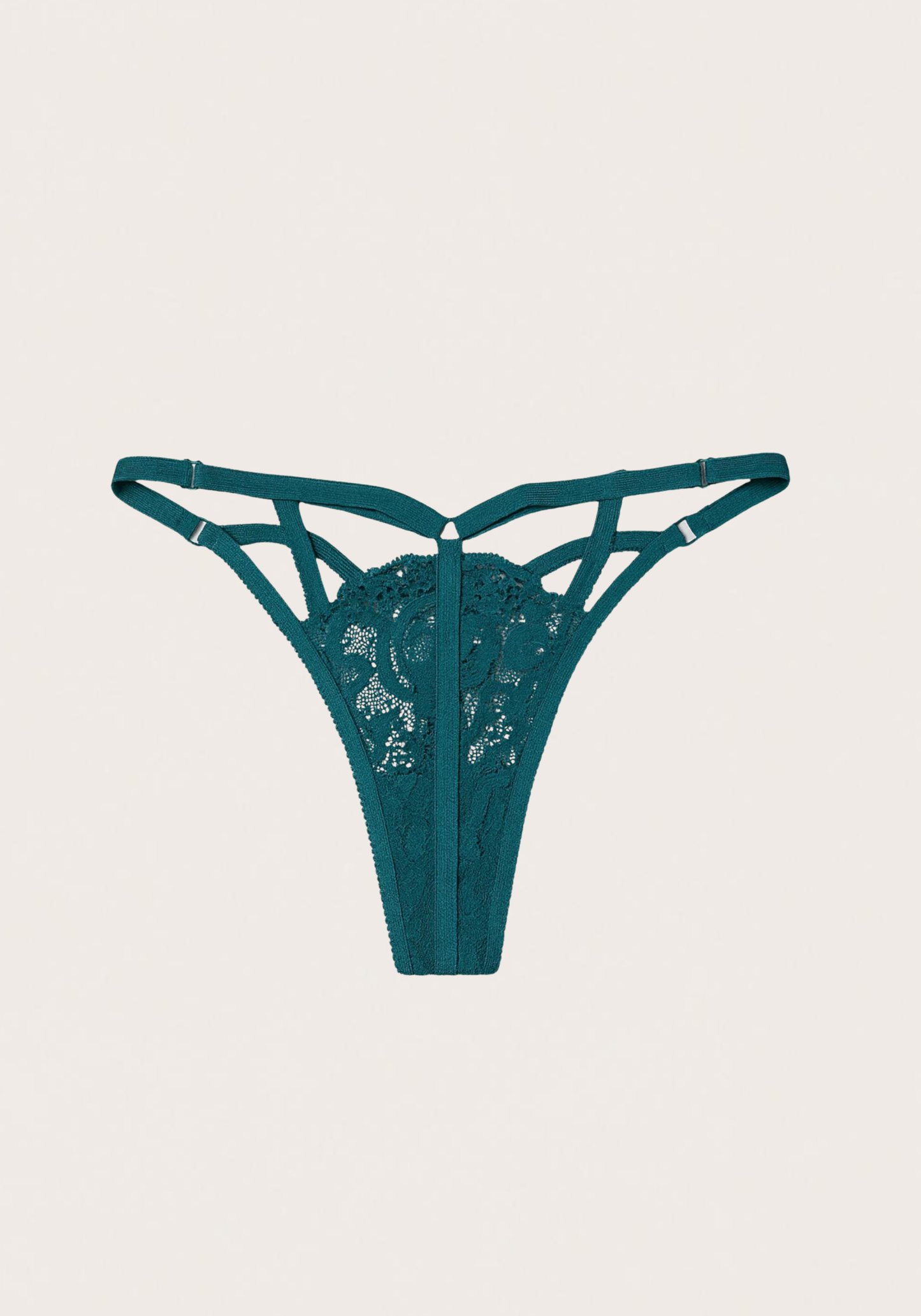 Straps G-String With Lace Detail Panties
