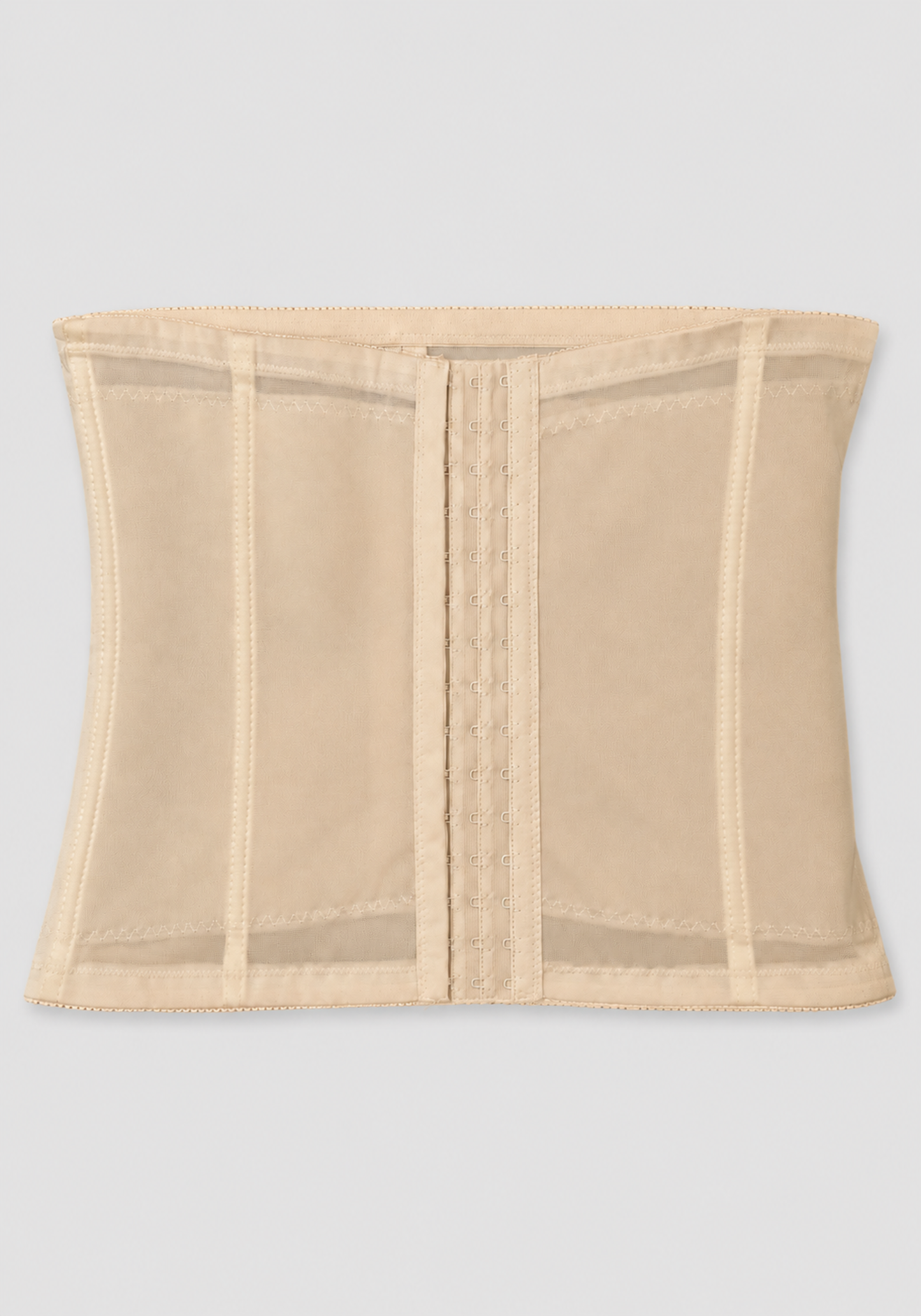 Corset: Hourglass Waist Shaper With Multi-Level Hooks For Tight Compression