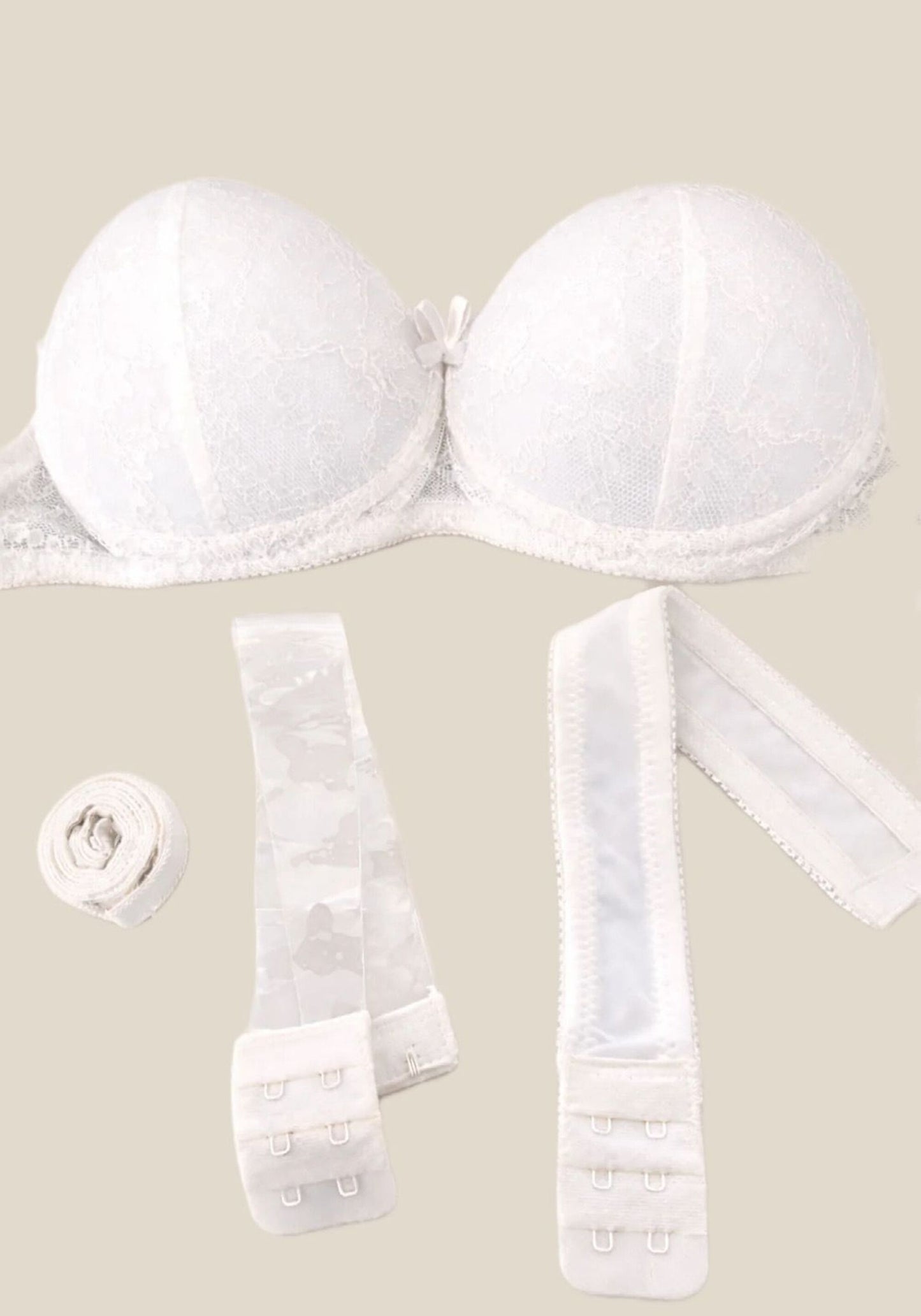 Evening Push Up Bra With Floral Lace