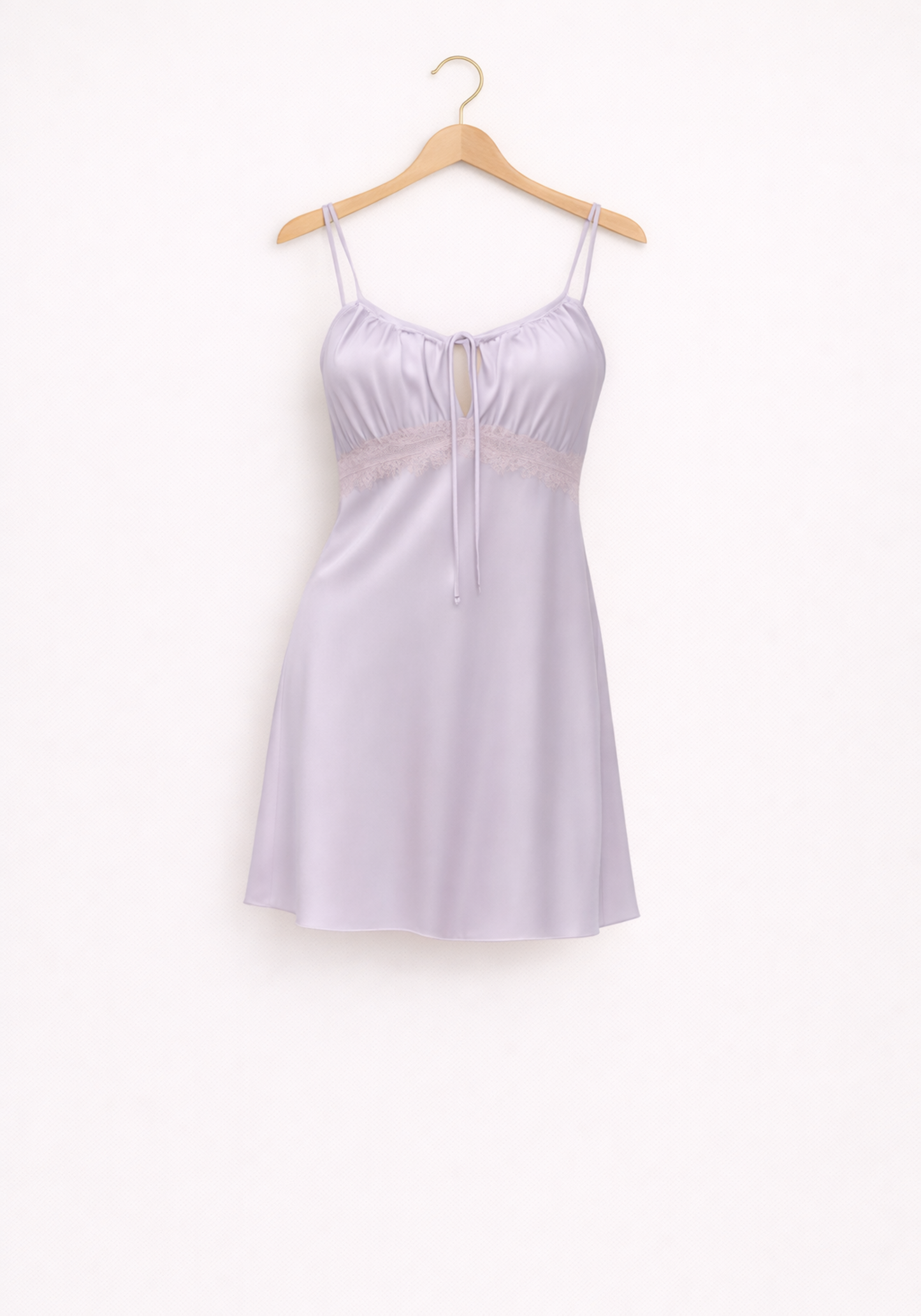 LNGR Satin Babydoll Padded Cups