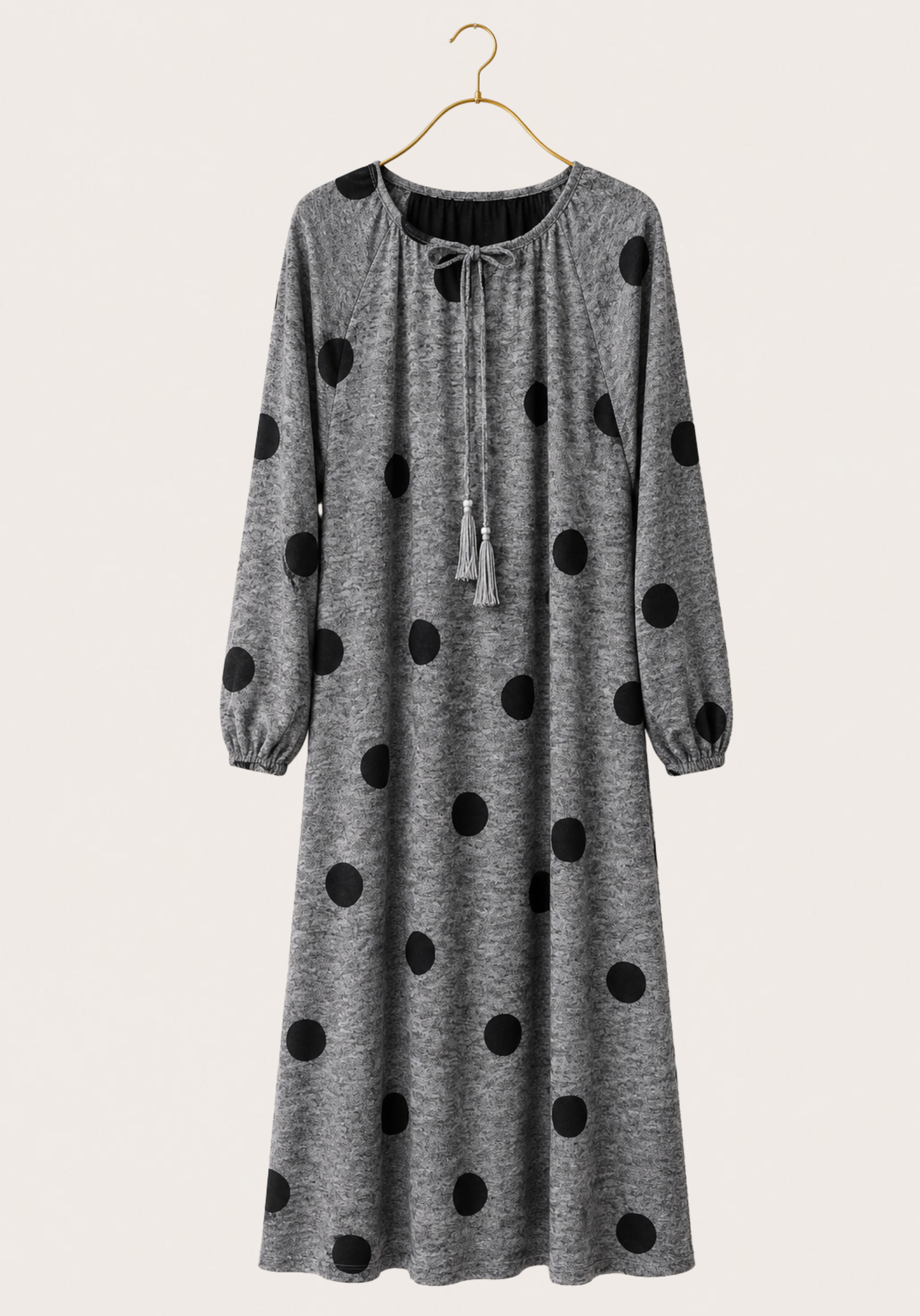 Long Sleeve Long Night Gown