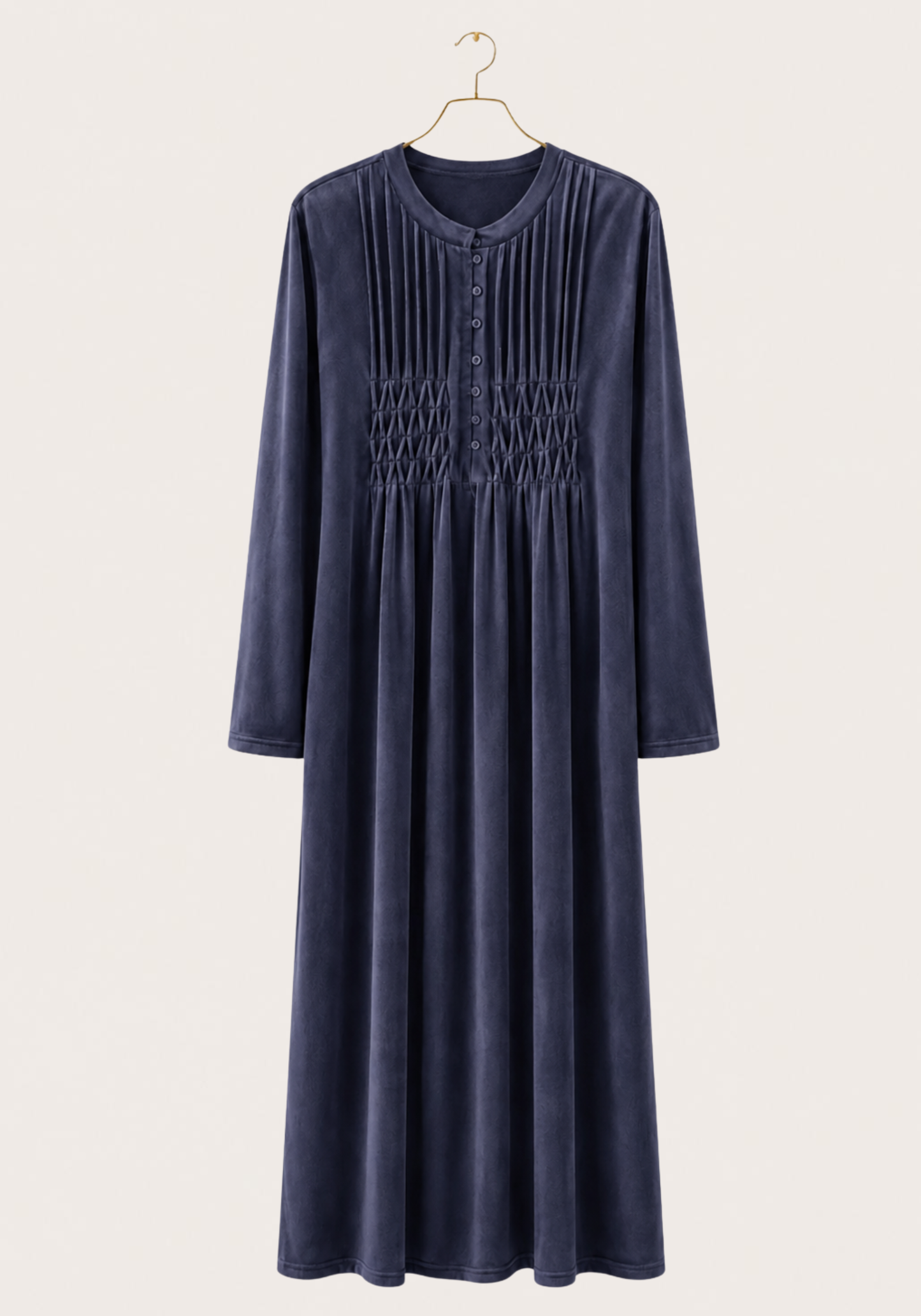 Long Sleeve Long Night Gown
