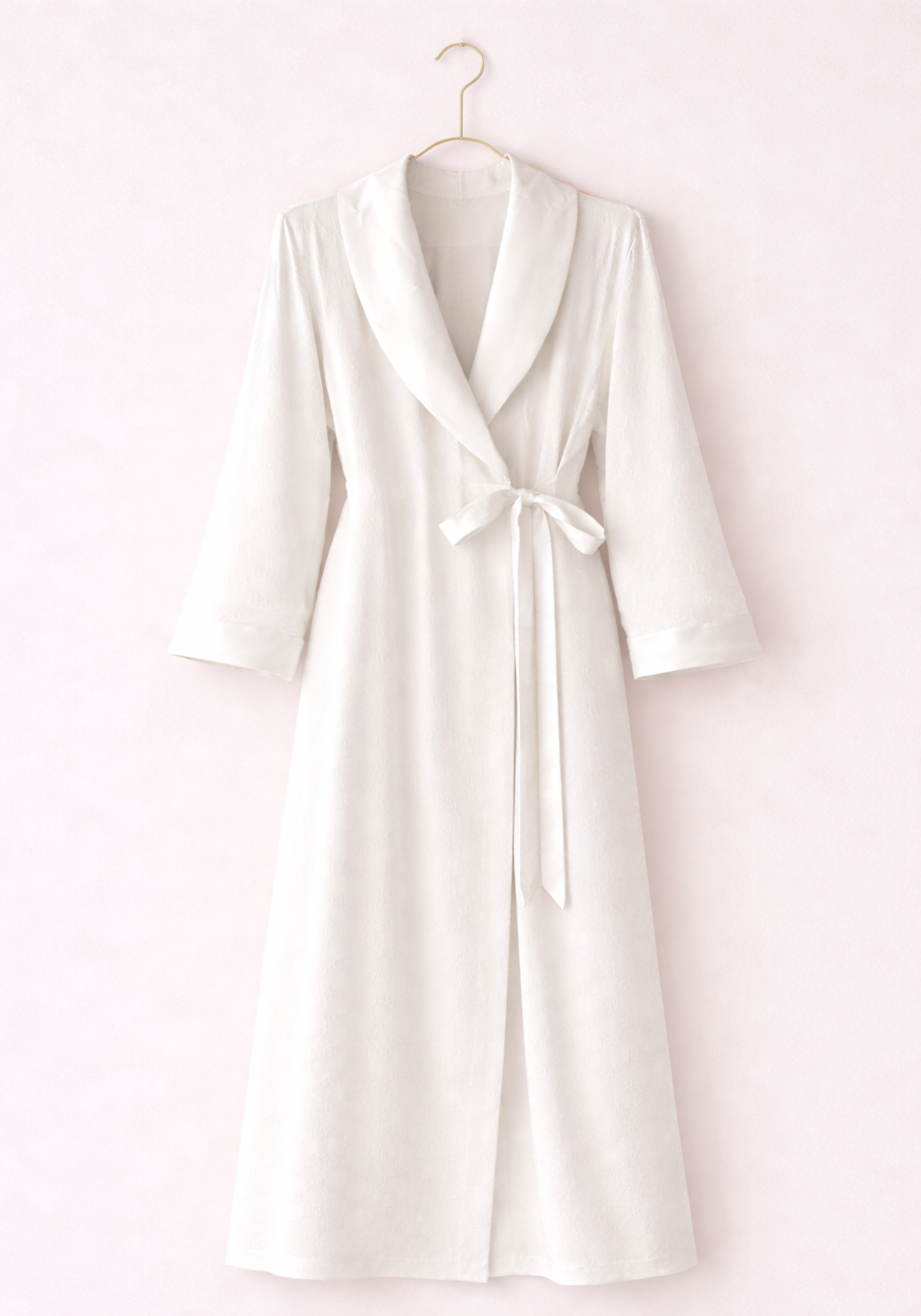 Maternal 3 Pieces Set: Pajamas With Long Robe