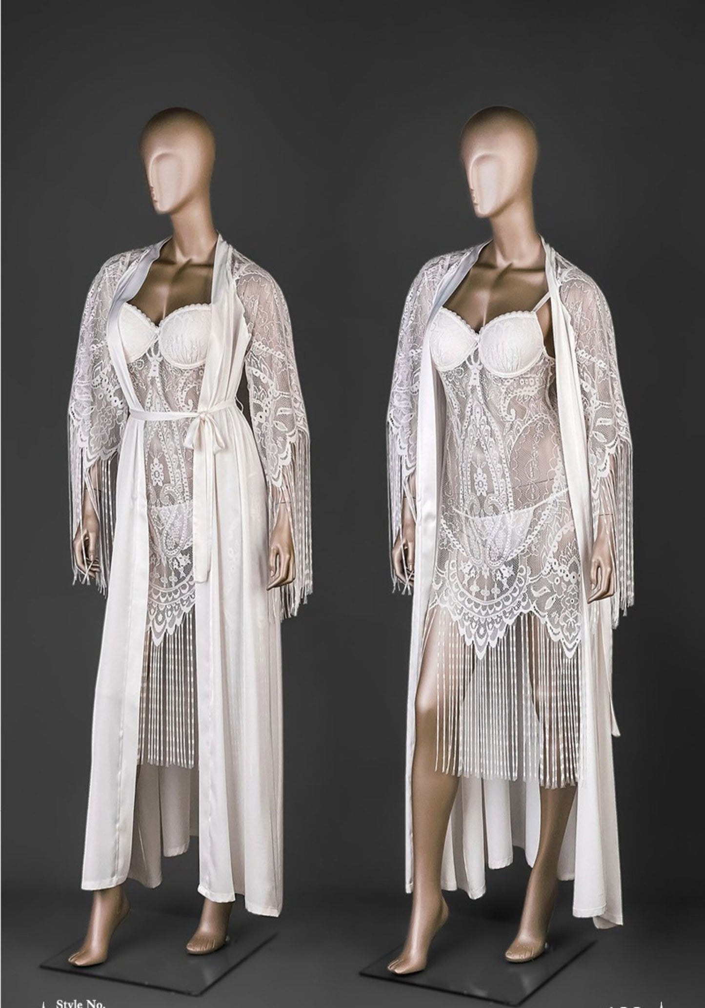 LNGR Bridal Long Robe Set