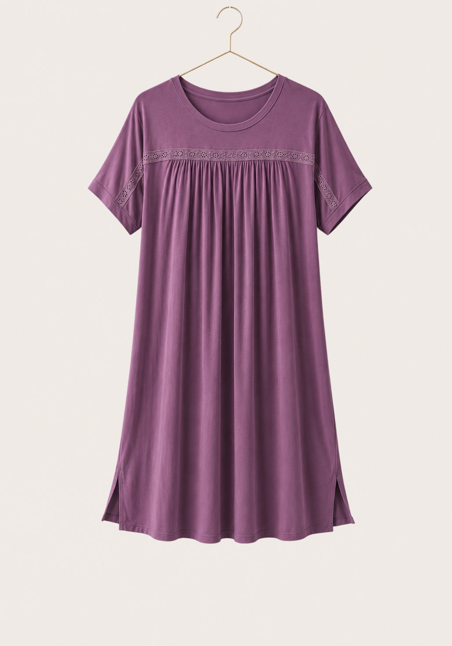 Short Sleeve Short Nighty