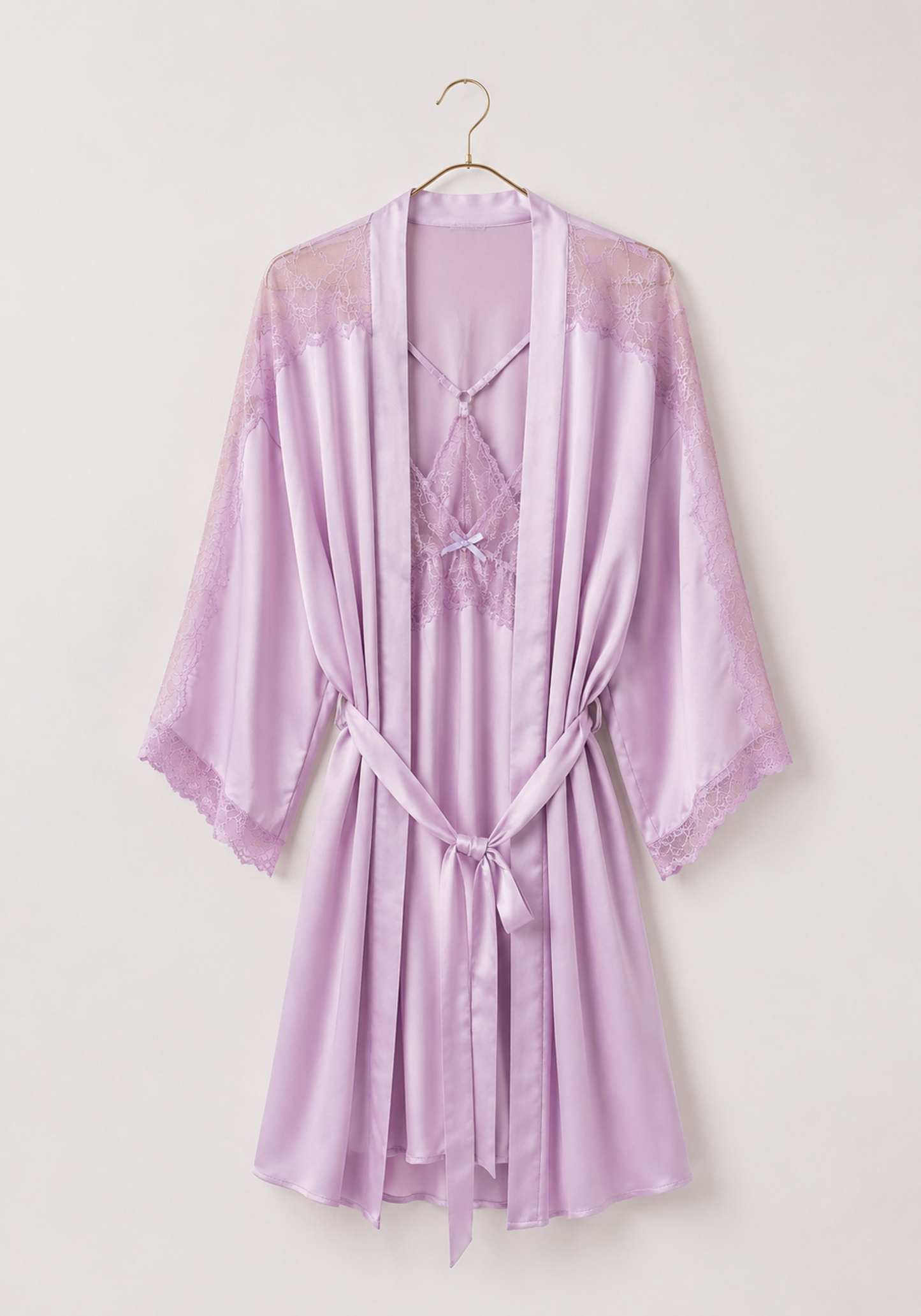 Satin Robe Set