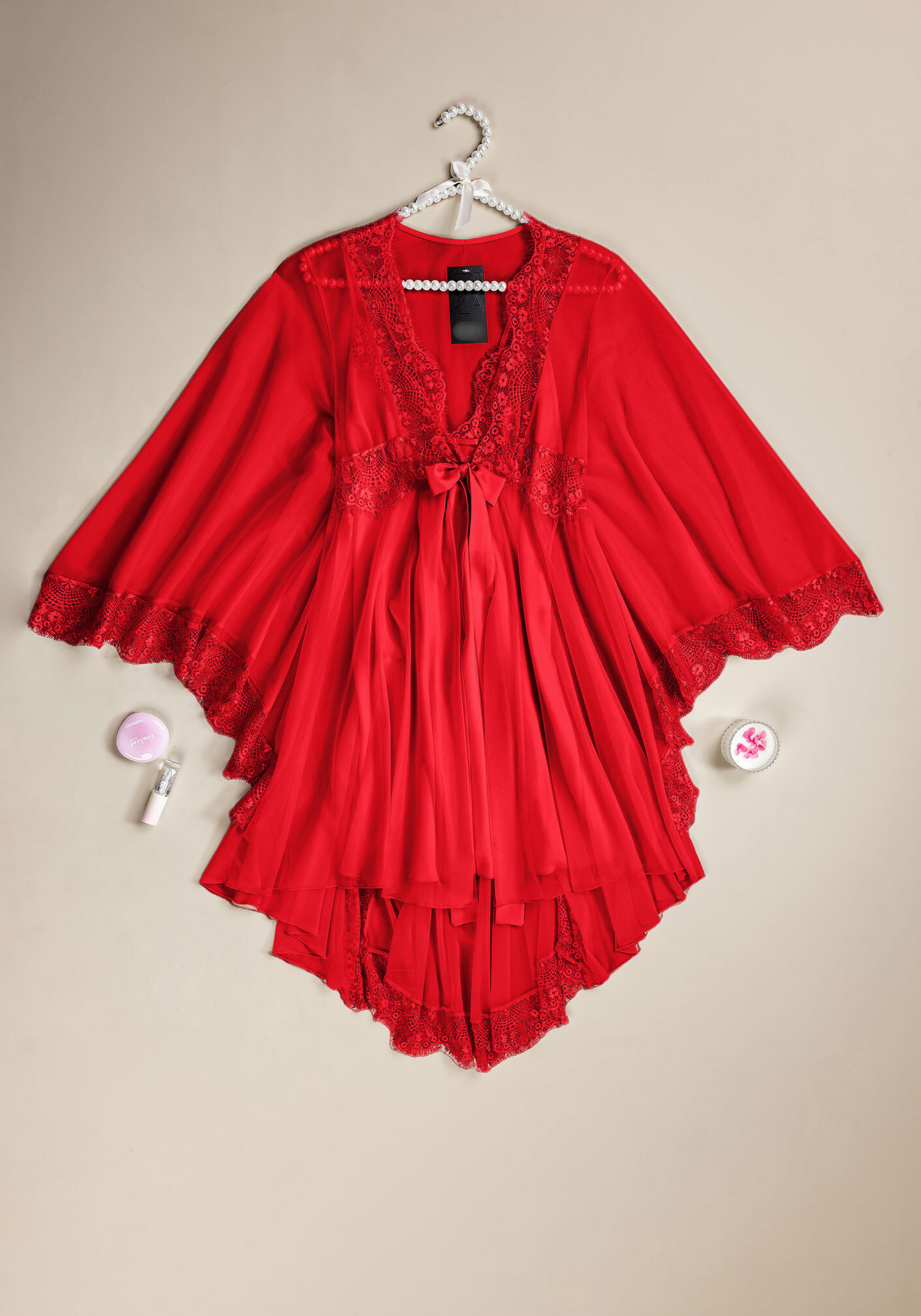 LNGR Dantel Robe Set