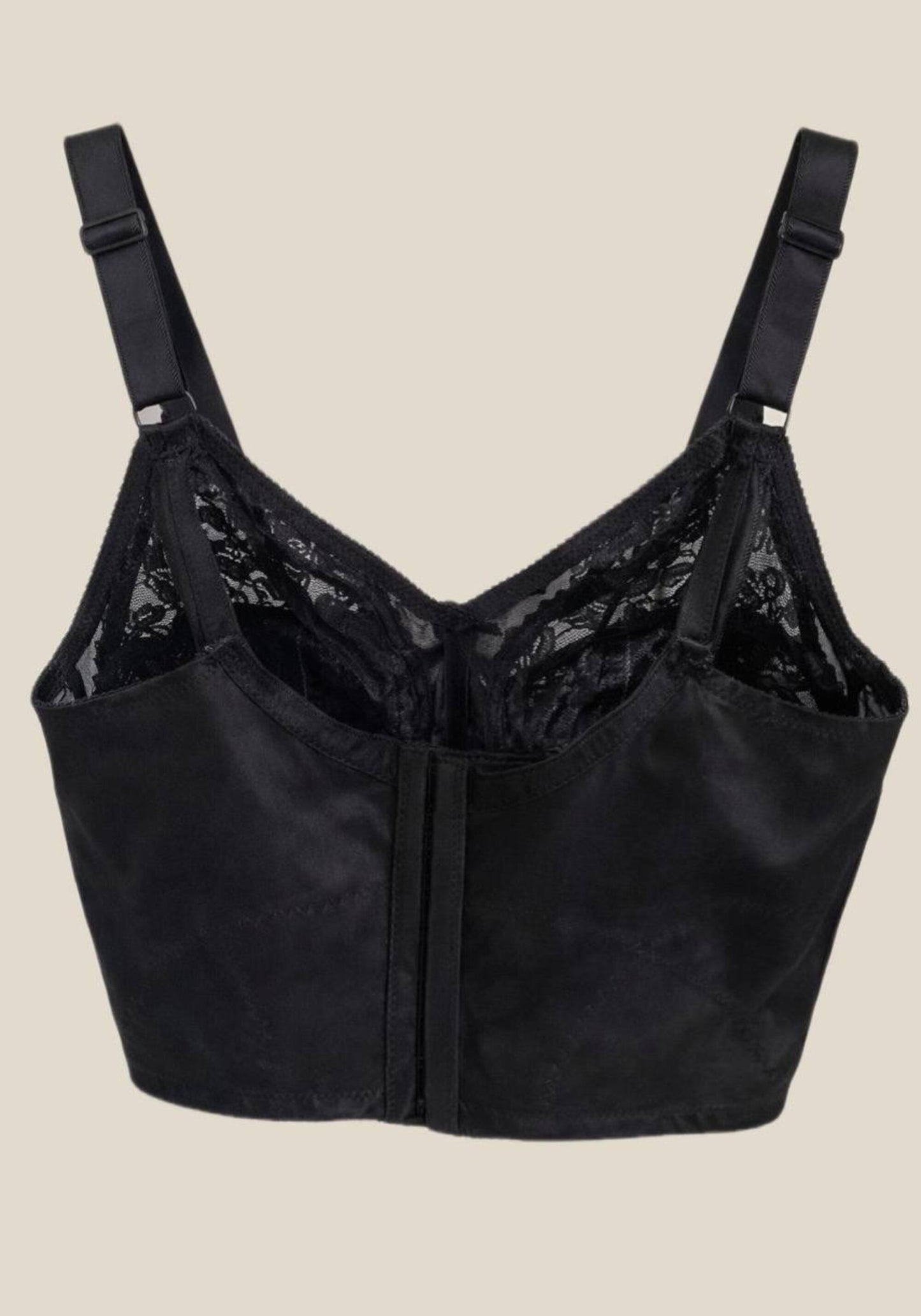 Lace Bra With Wide Shoulder Straps C