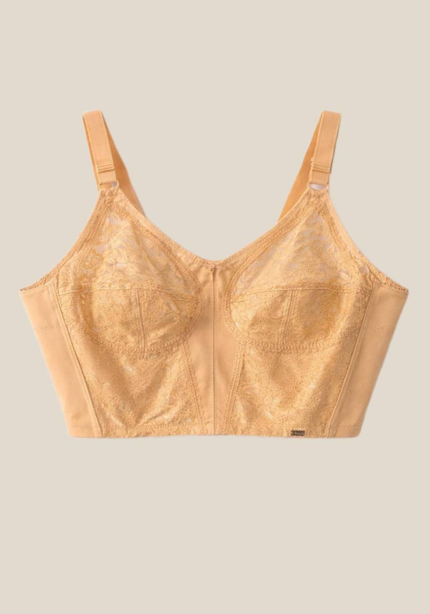 Lace Bra With Wide Shoulder Straps C