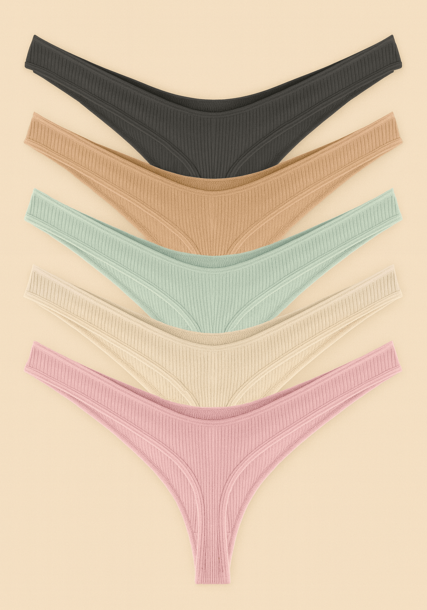 UNDR Cotton G-String Midi