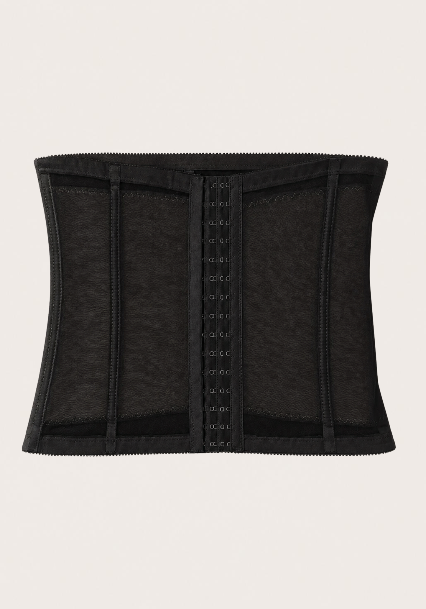 Corset: Hourglass Waist Shaper With Multi-Level Hooks For Tight Compression