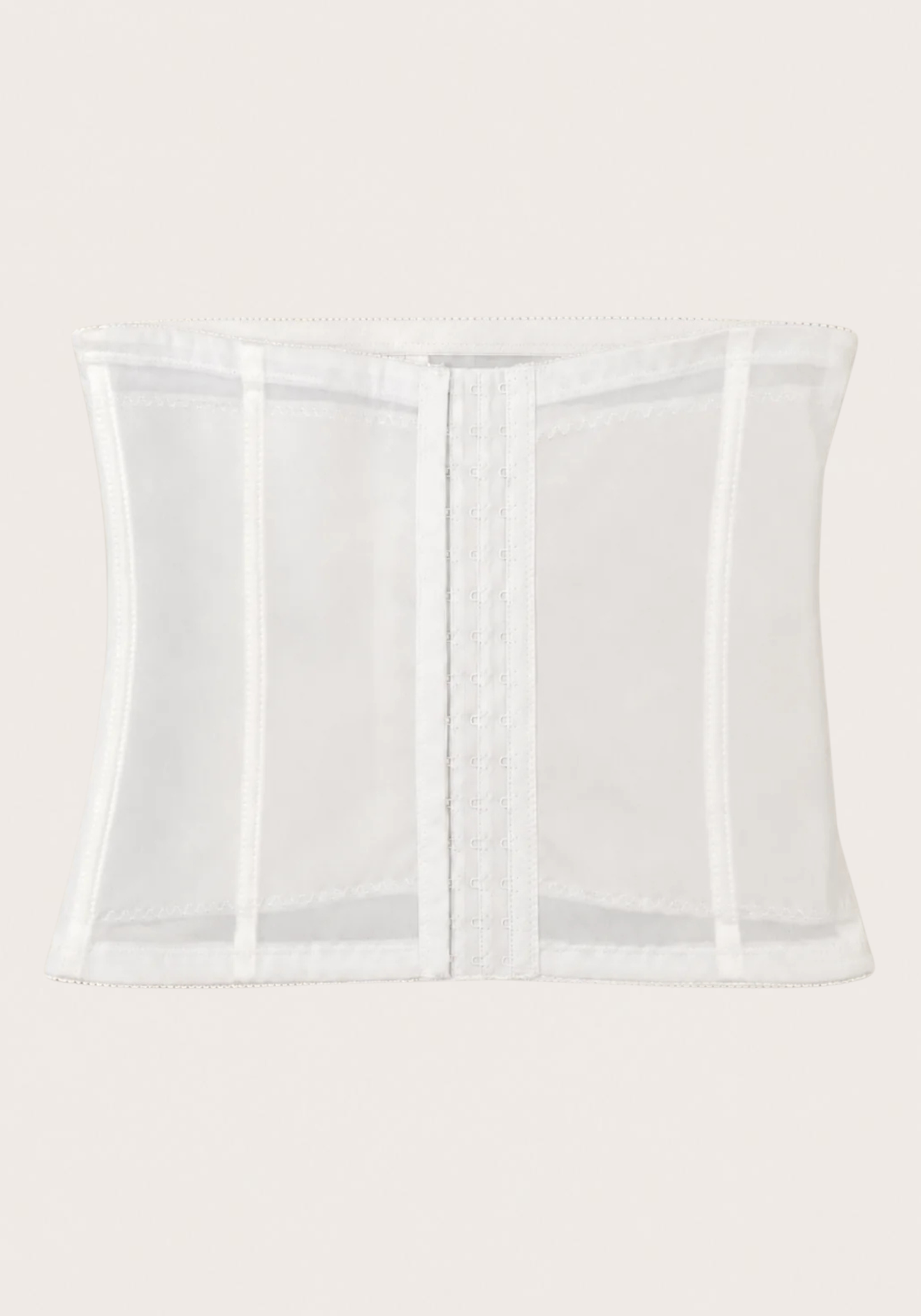 Corset: Hourglass Waist Shaper With Multi-Level Hooks For Tight Compression