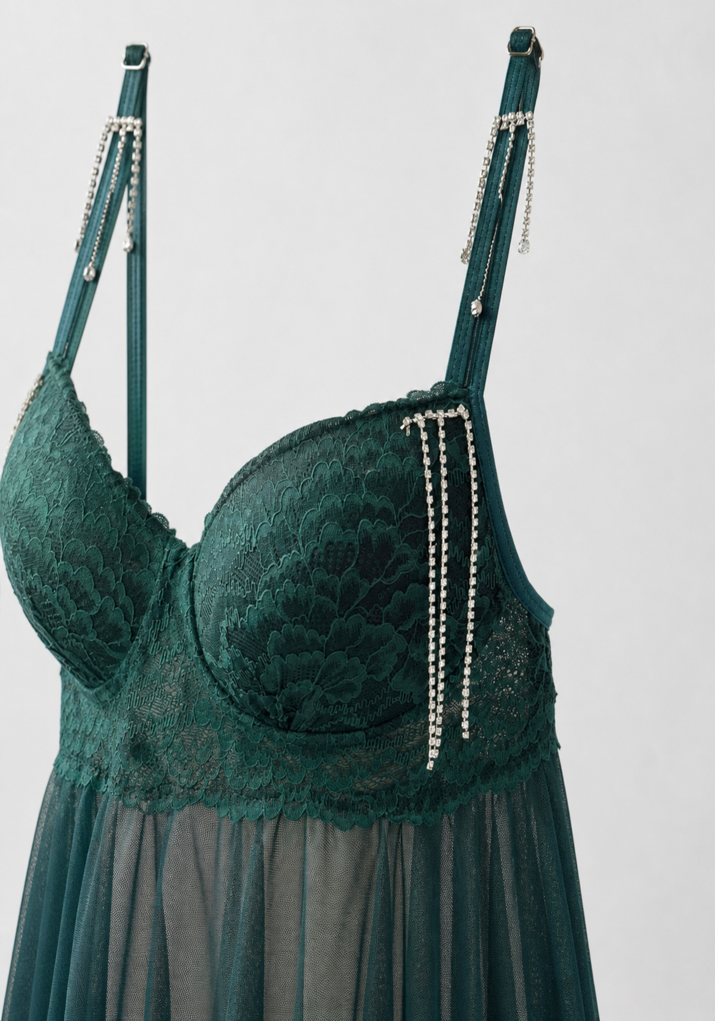 Toulle Babydoll Padded Cups