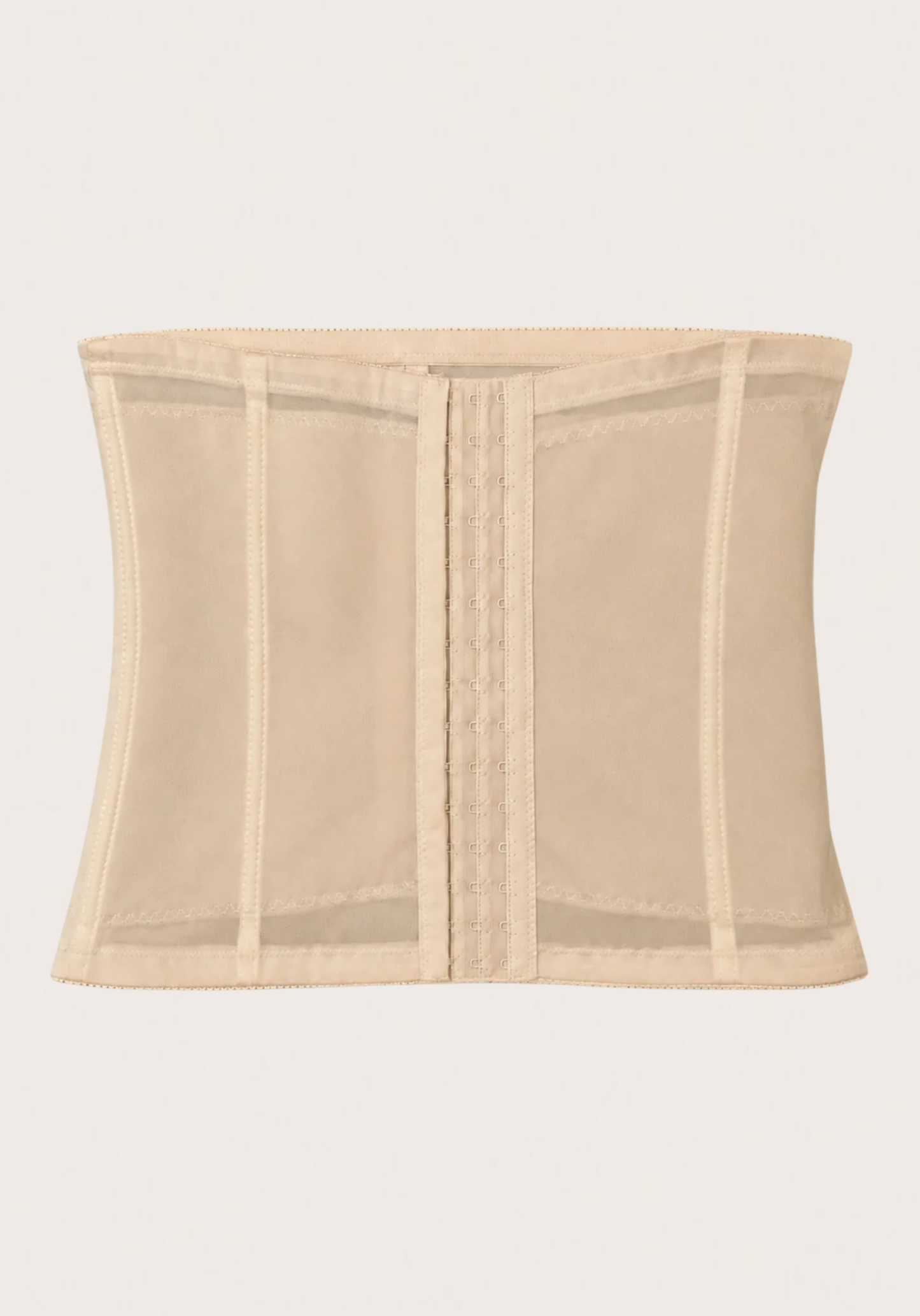 Corset: Hourglass Waist Shaper With Multi-Level Hooks For Tight Compression
