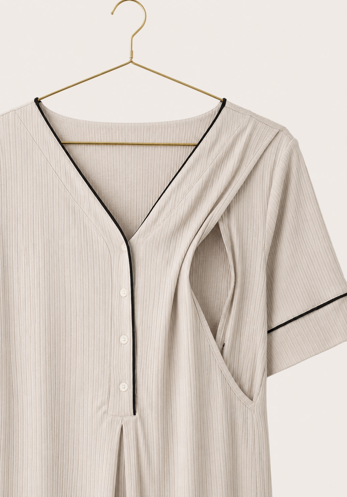 Maternal Long Robe Set