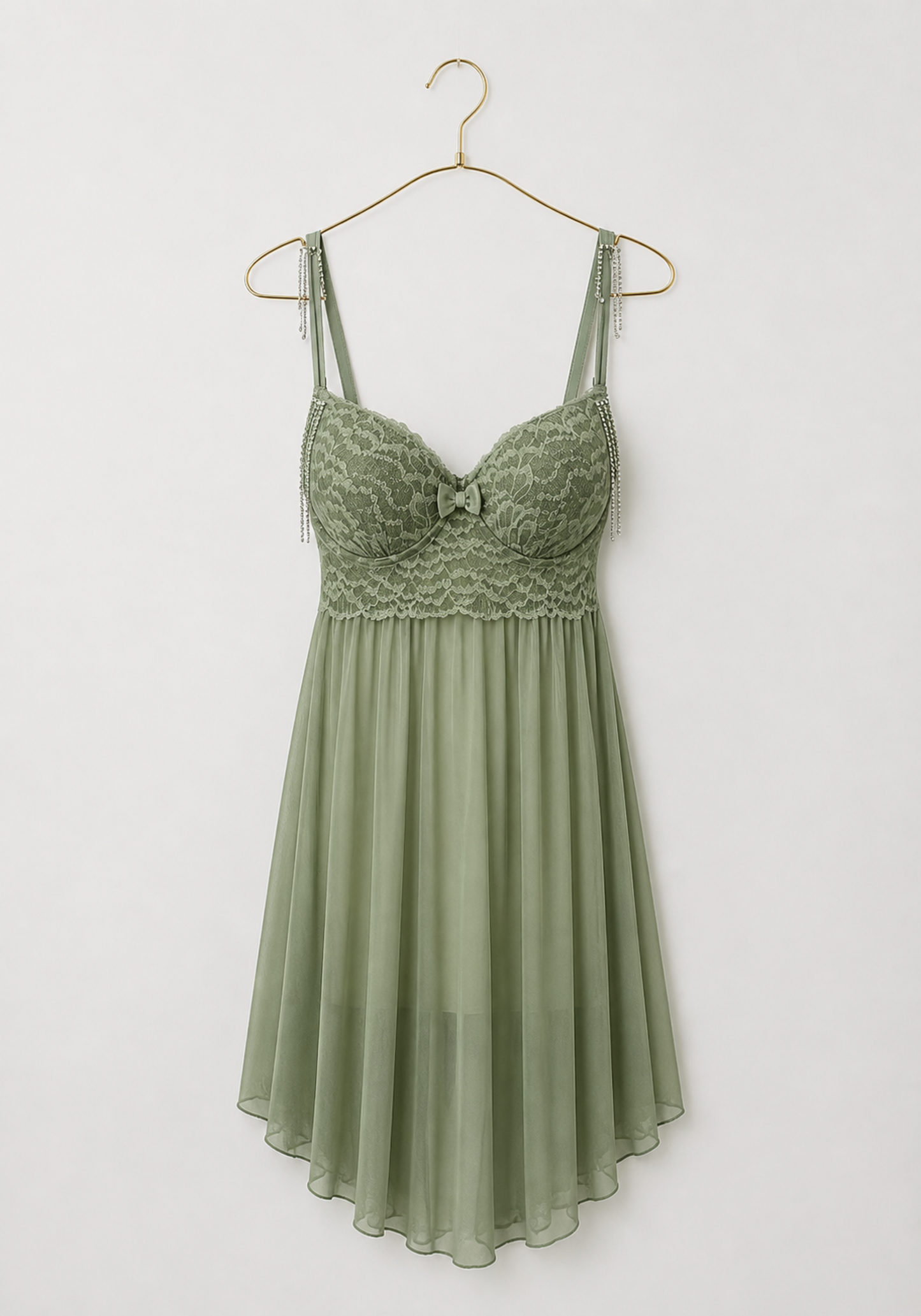 Toulle Babydoll Padded Cups