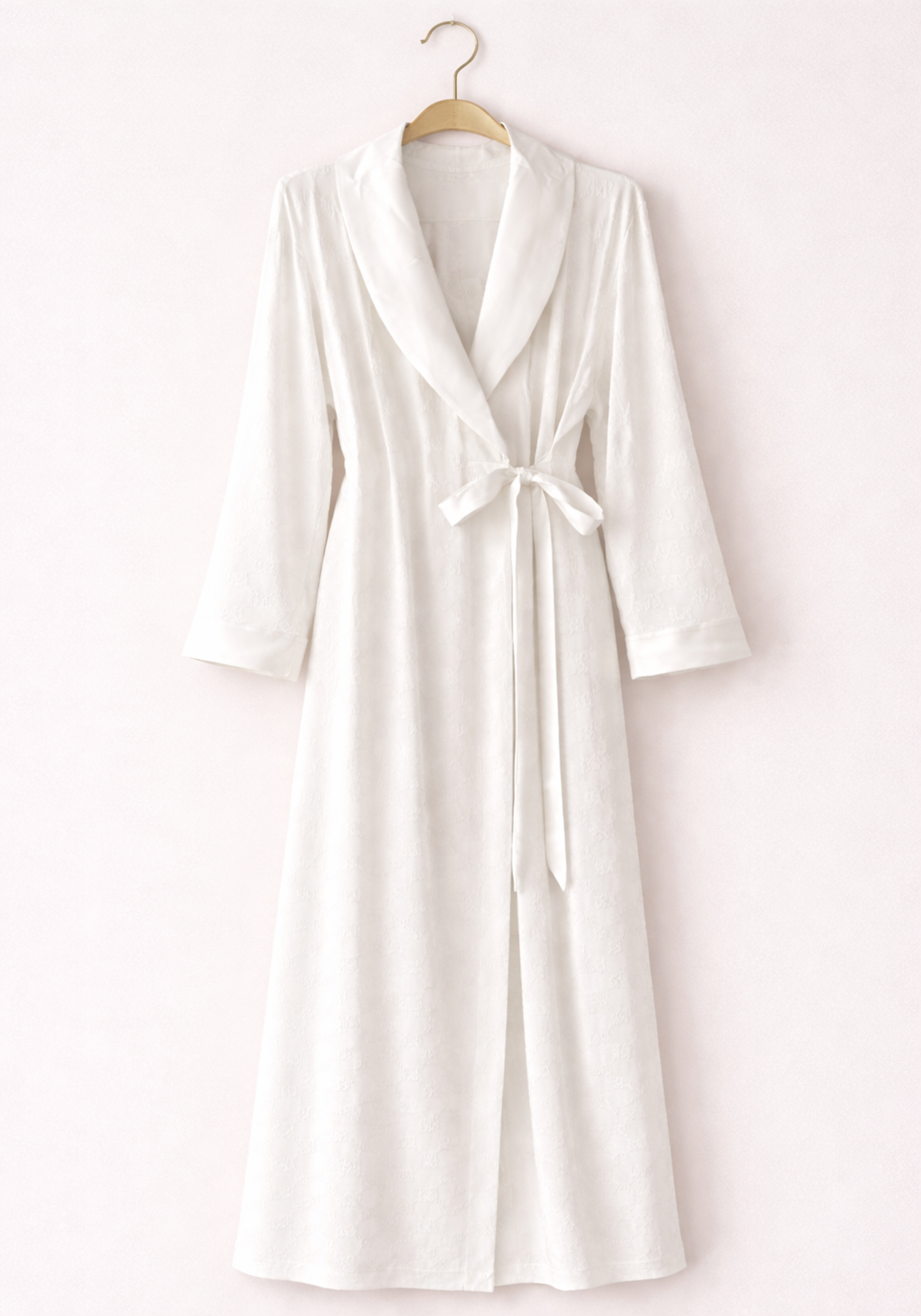 Maternal 3 Pieces Set: Pajamas With Long Robe