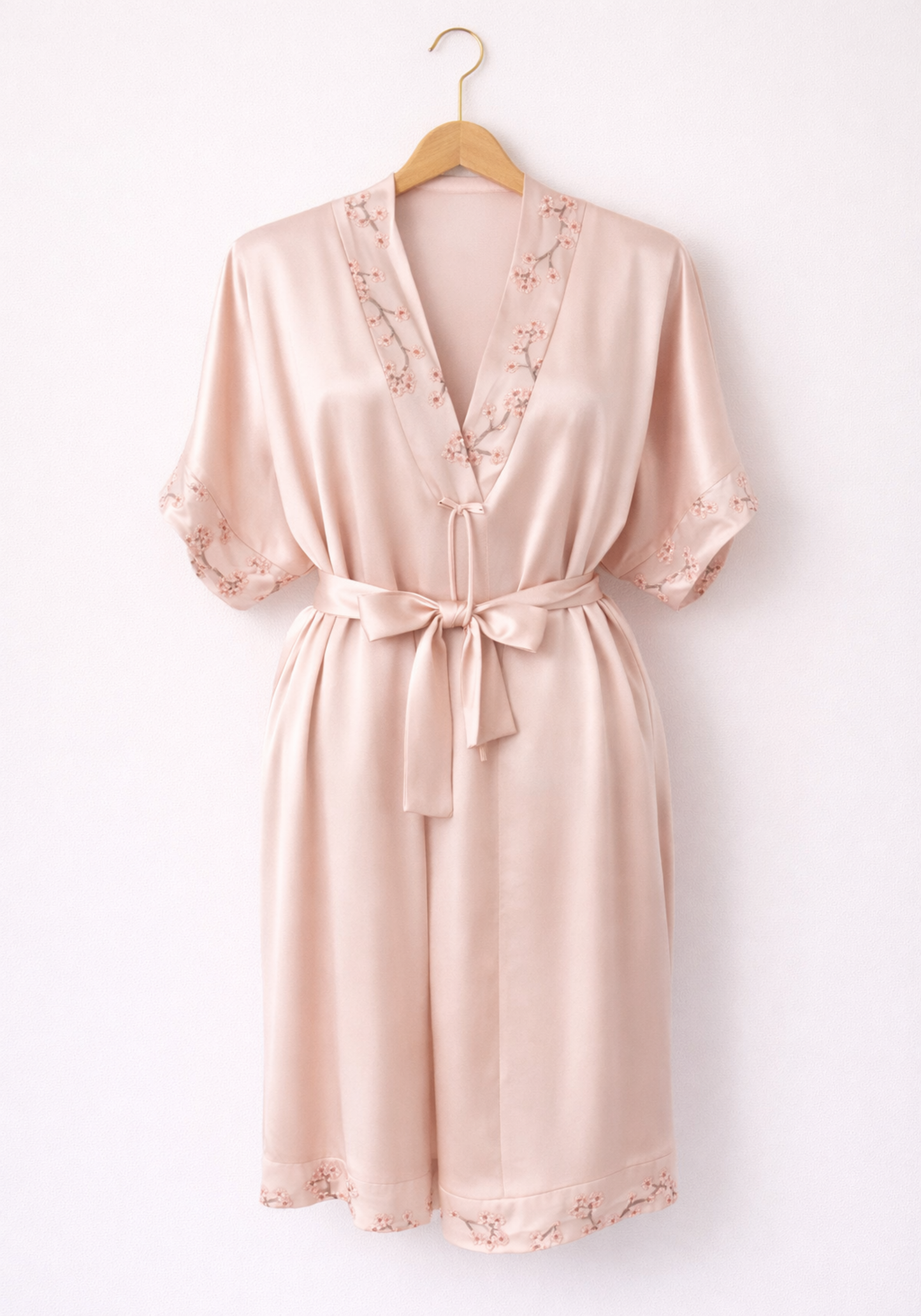 Satin Short Sleeve Nighty