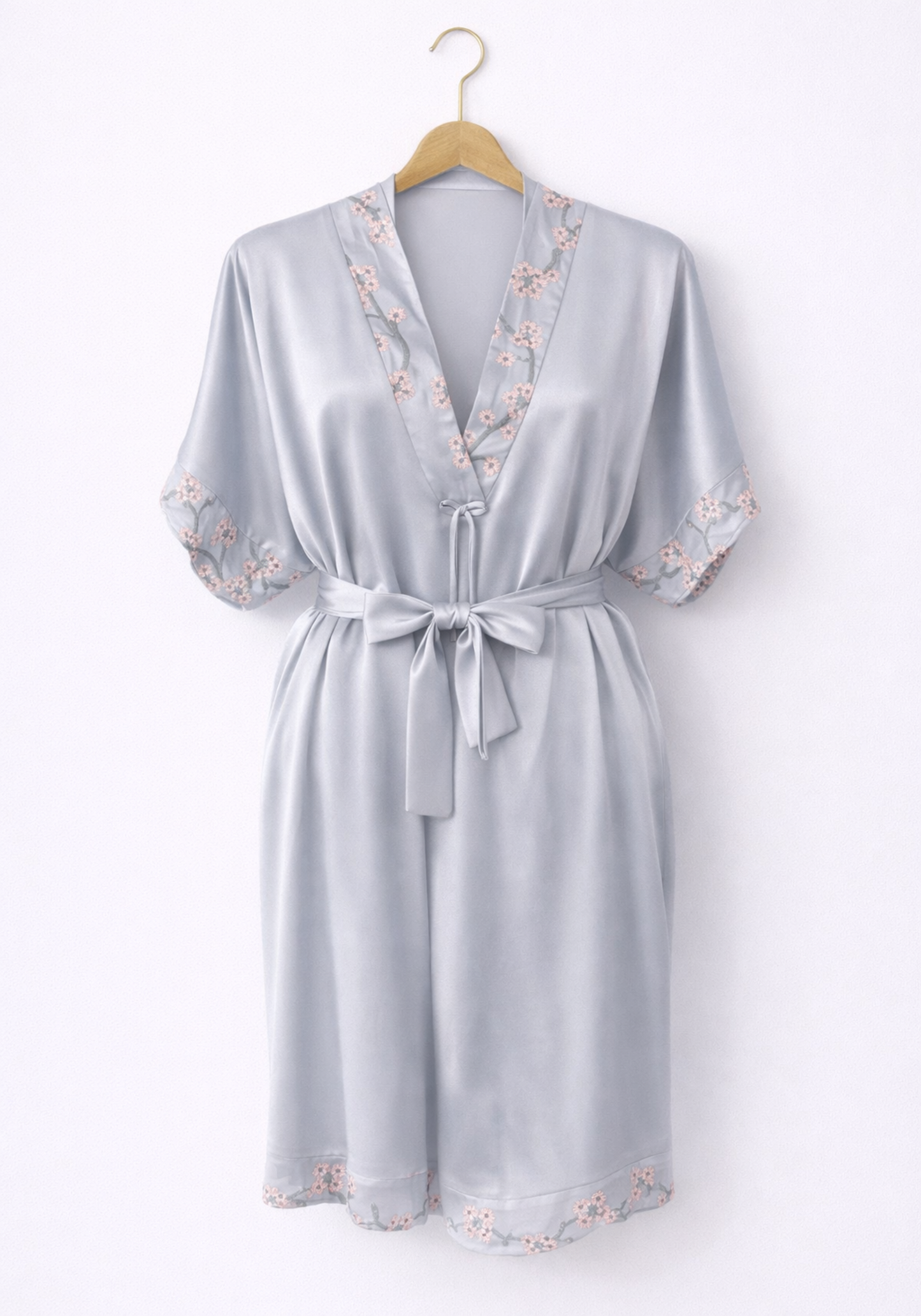 Satin Short Sleeve Nighty