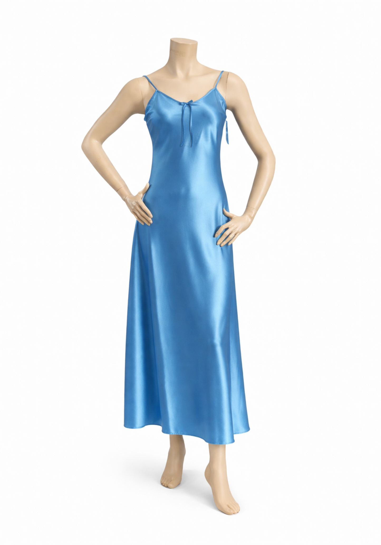 Satin Long Night Gown