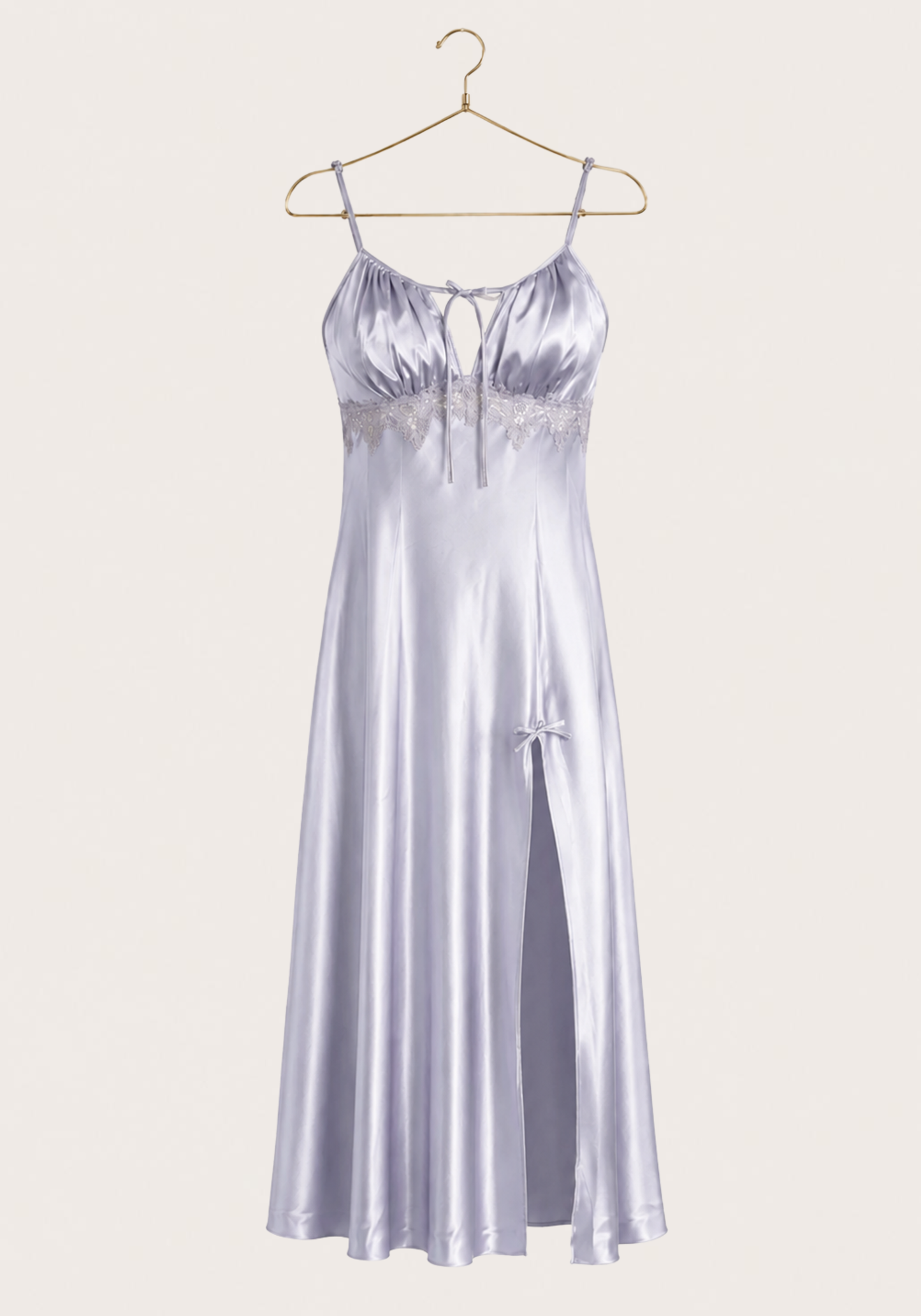 Satin Long Night Gown