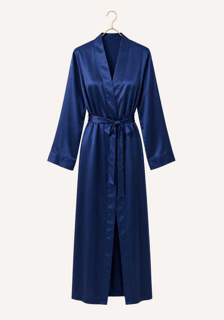 Satin Long Robe