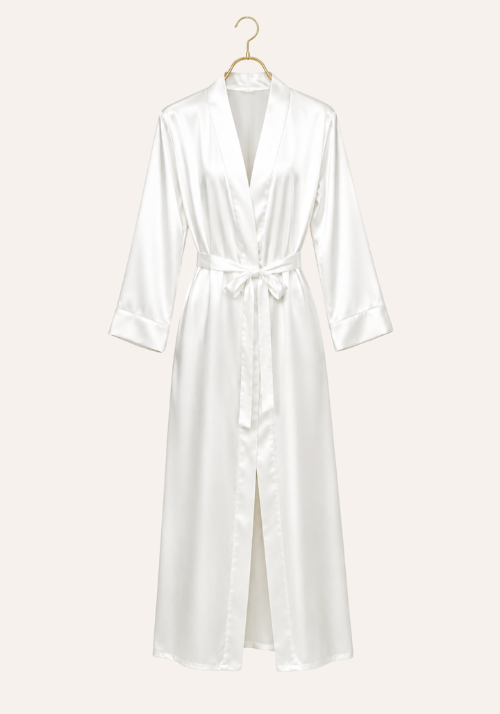 Satin Long Robe