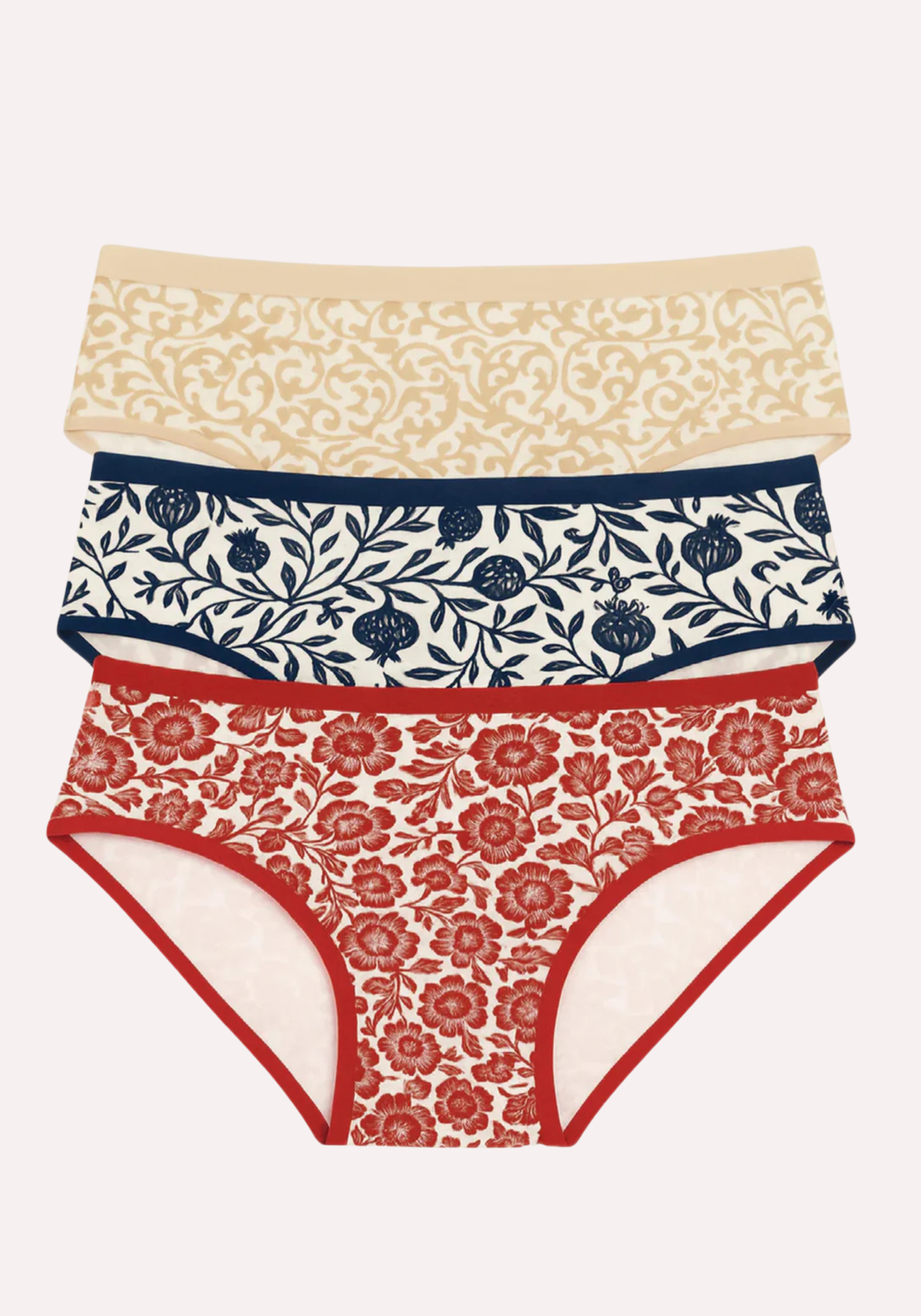Classic Sensation Printed 3-Pack Panties