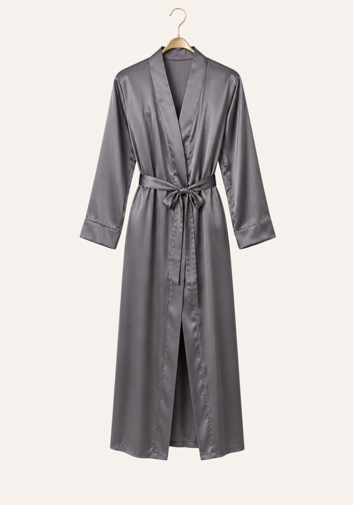 Satin Long Robe