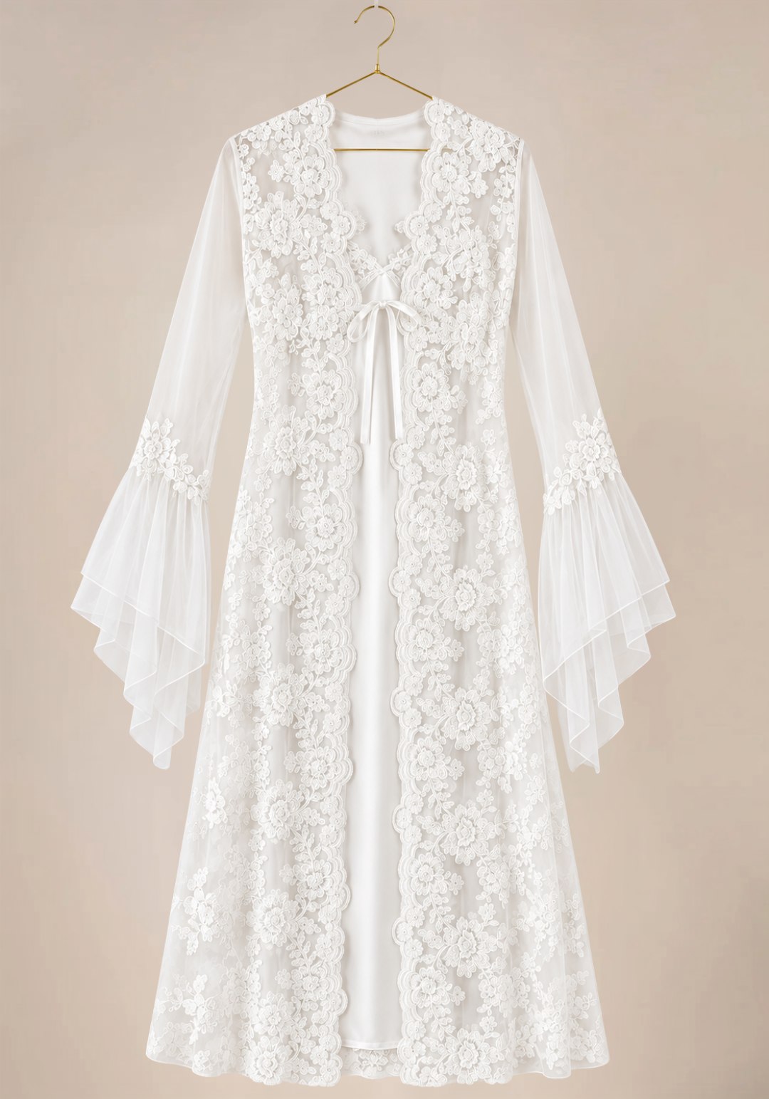 Bridal Long Gown Set