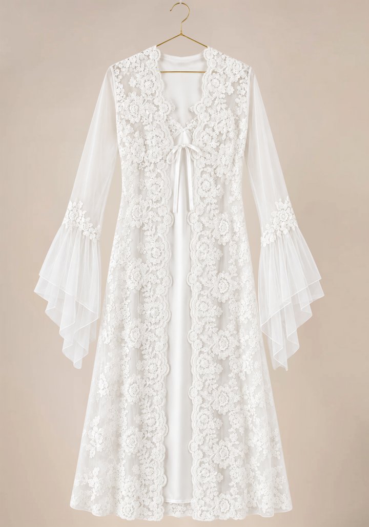 Bridal Long Gown Set