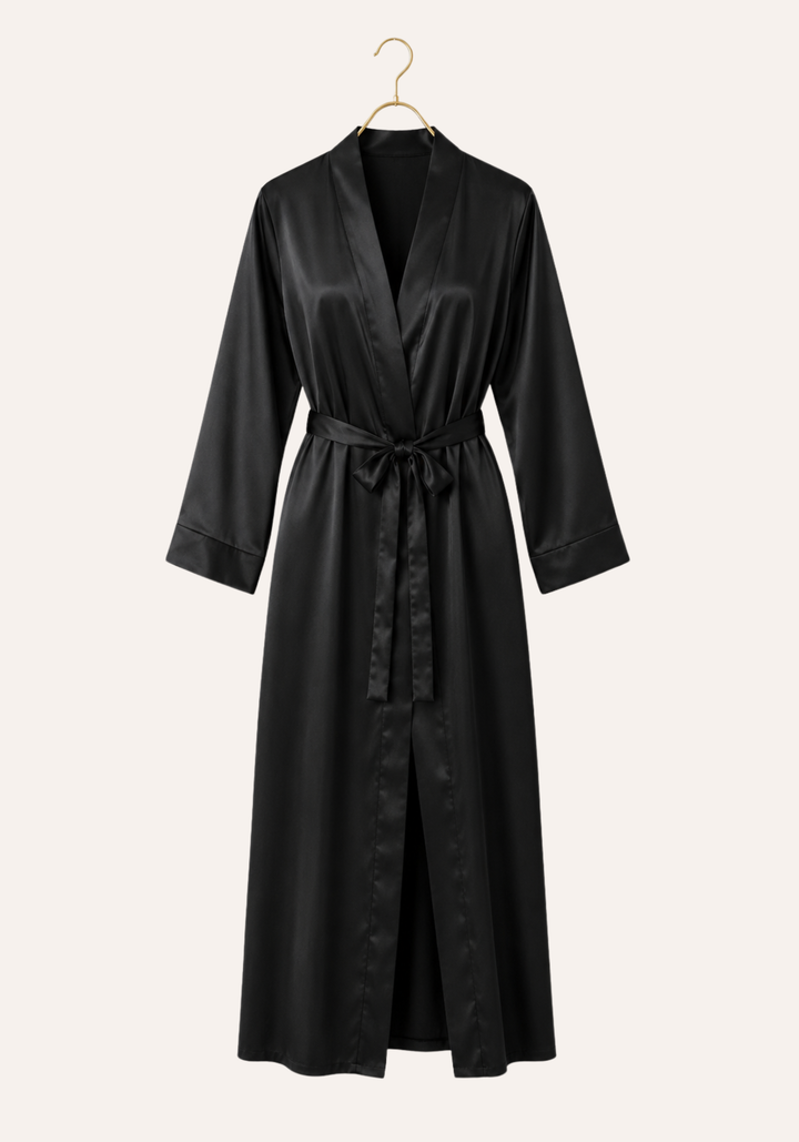 Satin Long Robe