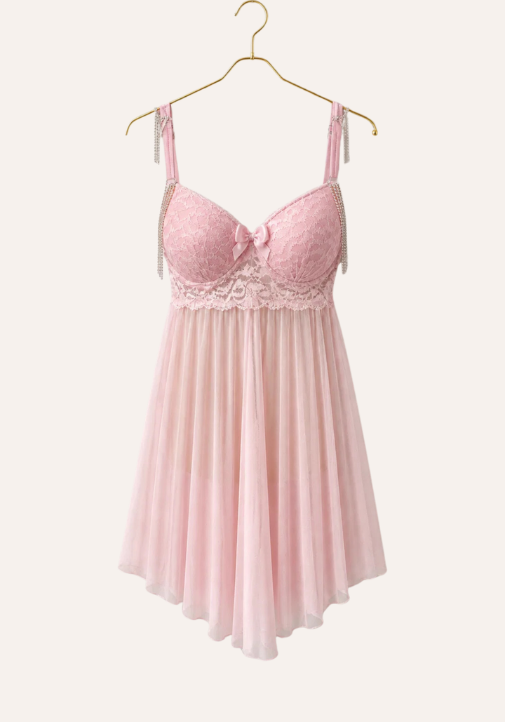 Toulle Babydoll Padded Cups