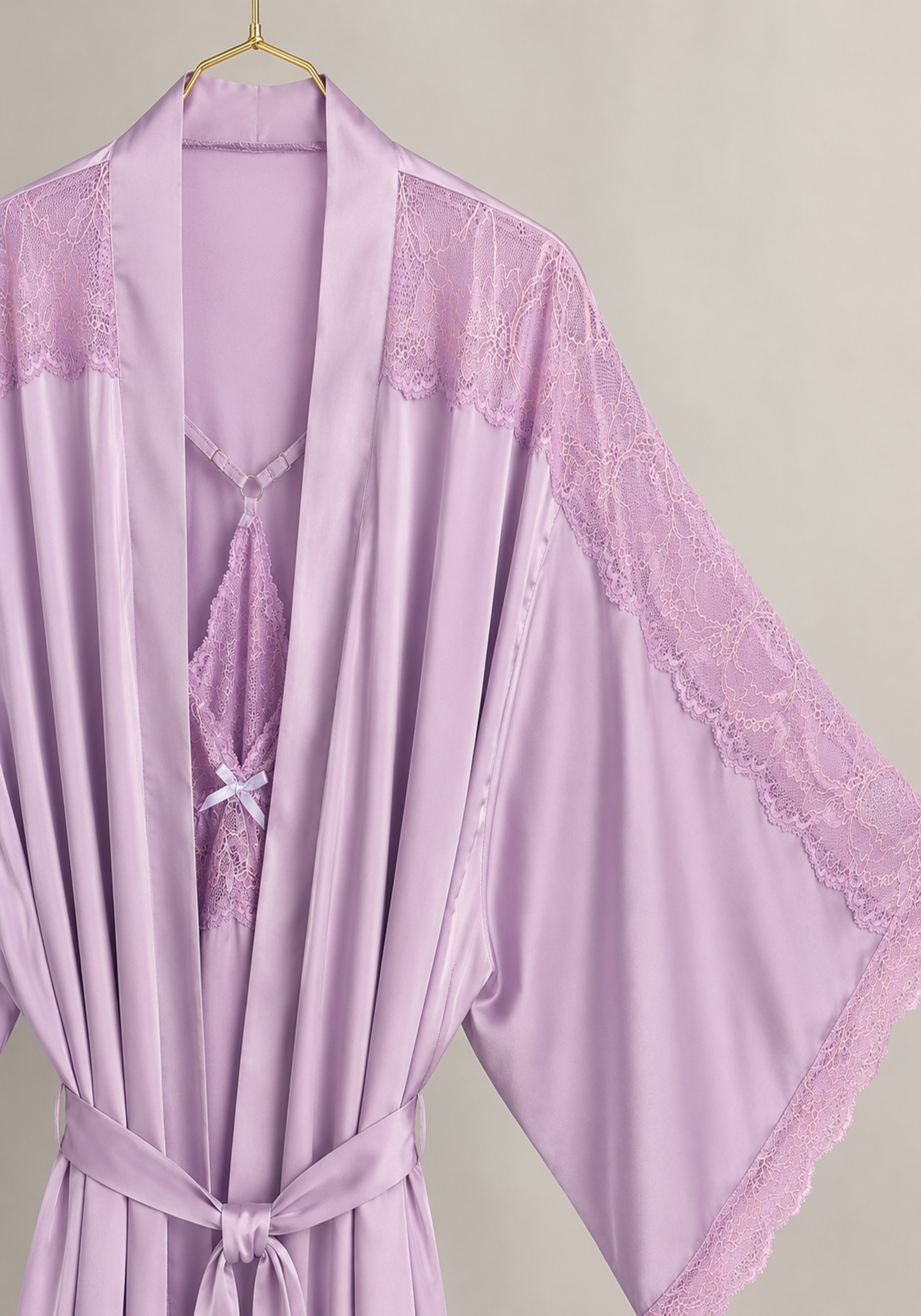 Satin Robe Set