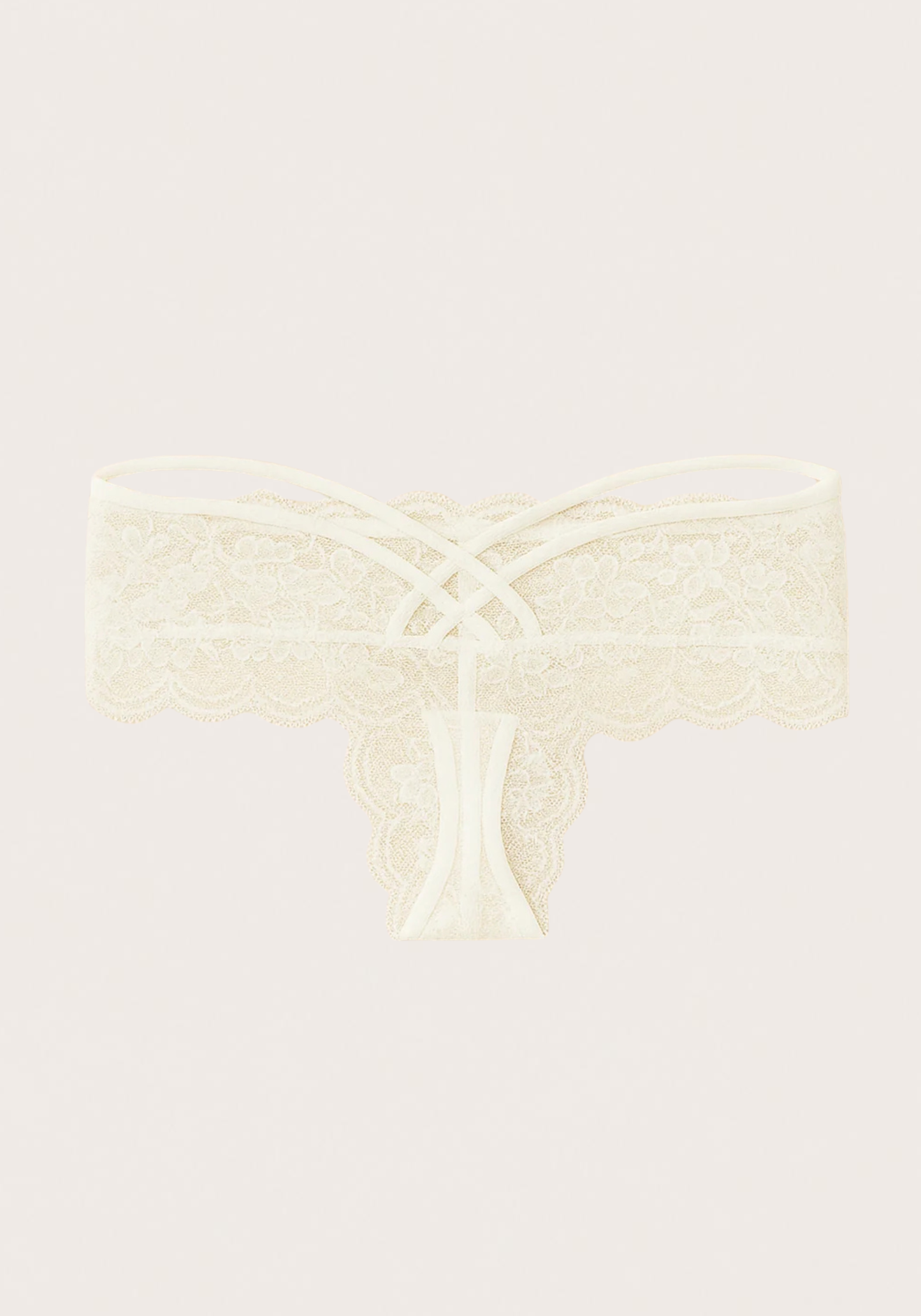 Hi Waist Tanga Lace Panty