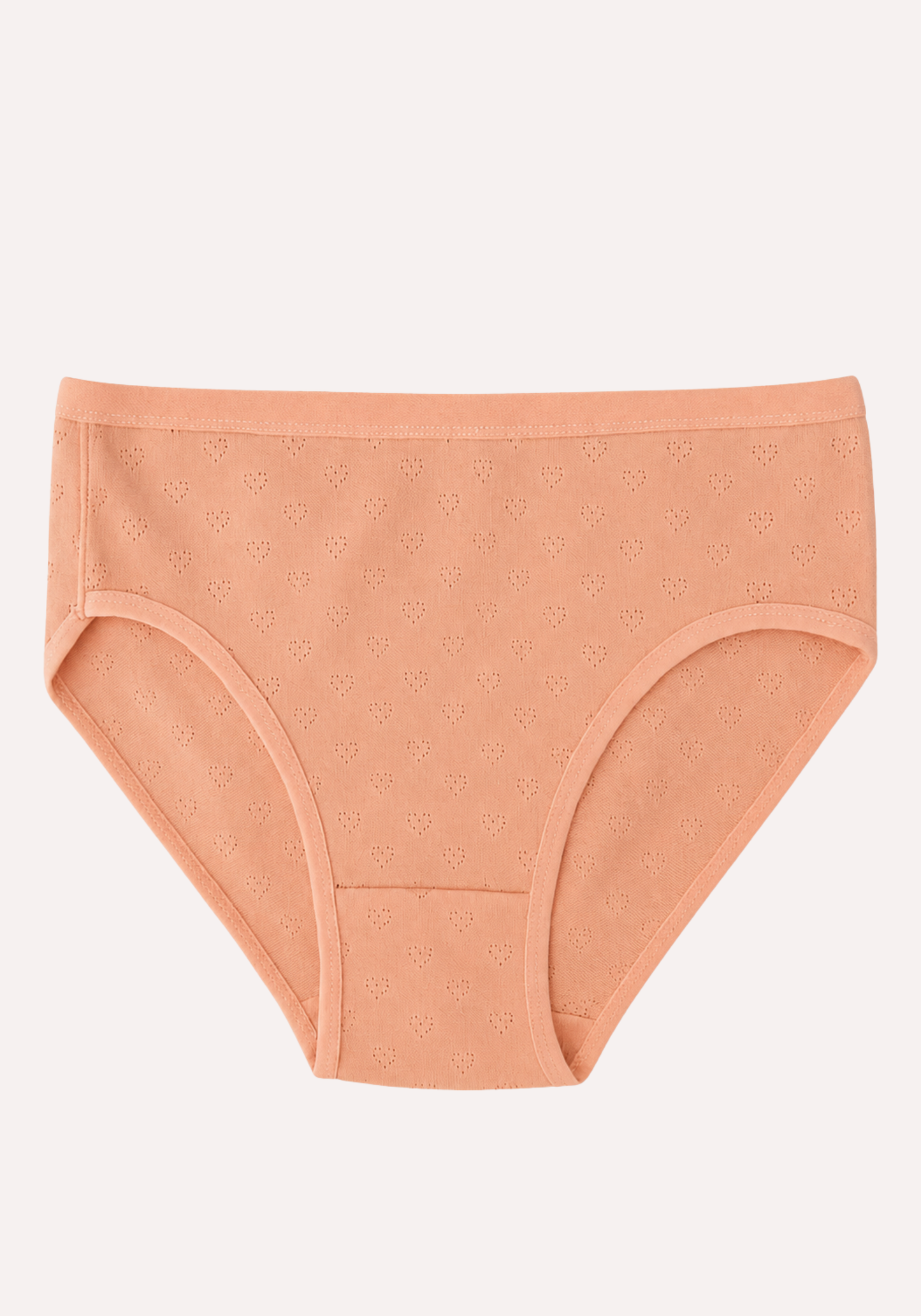 Heart Pattern Rib Bikinis