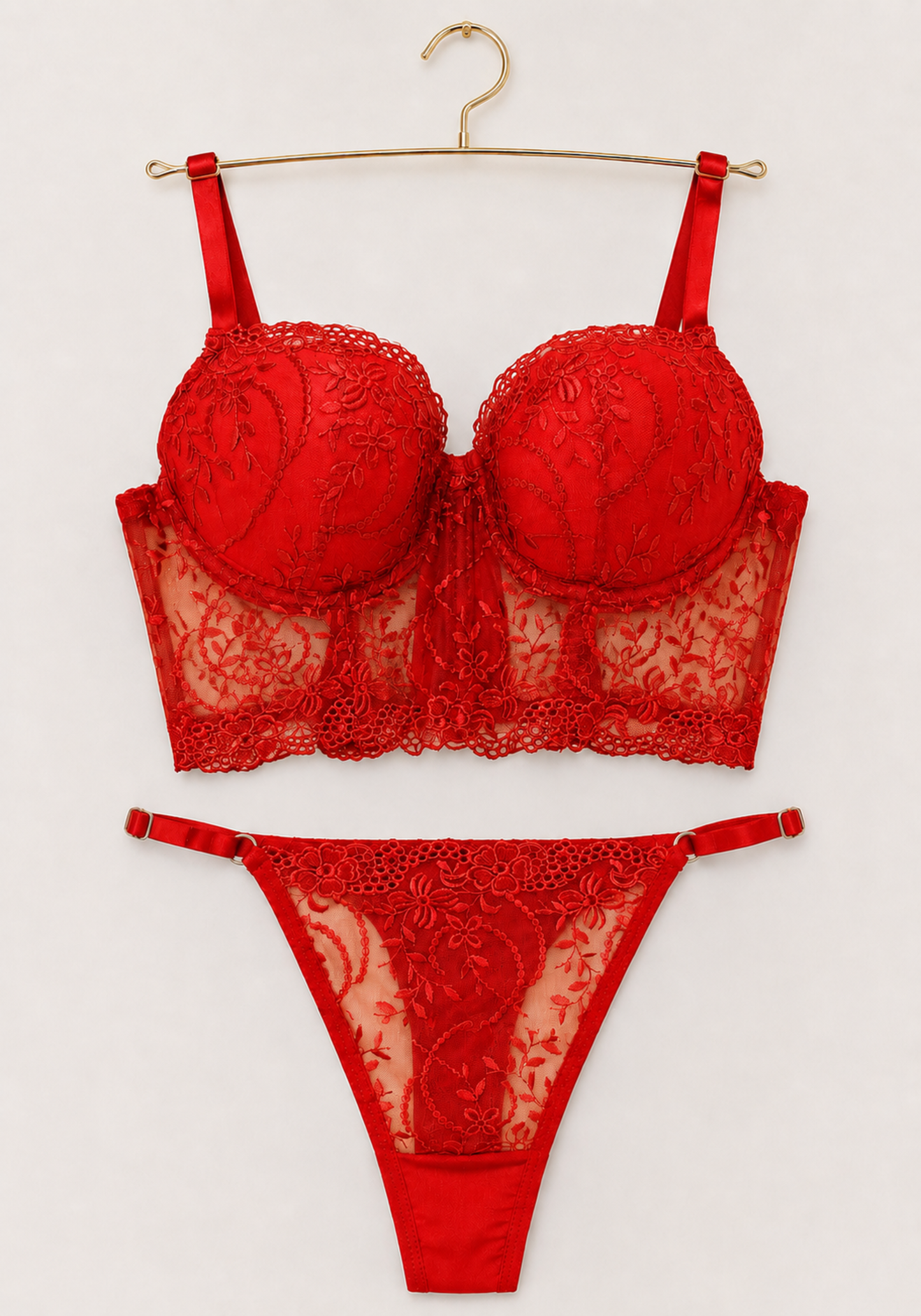 Bridal Bustier Set