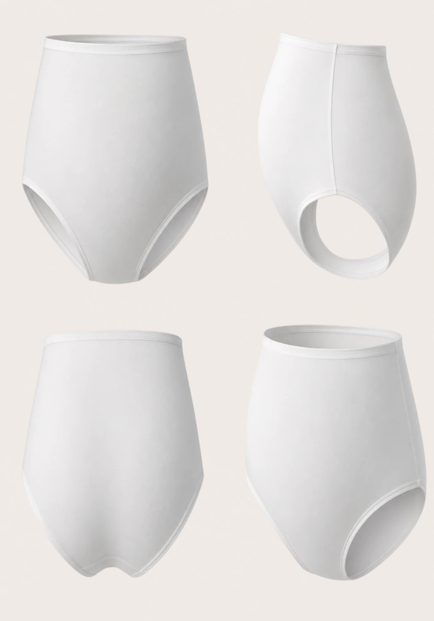 Maternal Panty: Full Tummy Coverage (95% Cotton 5% Lycra)